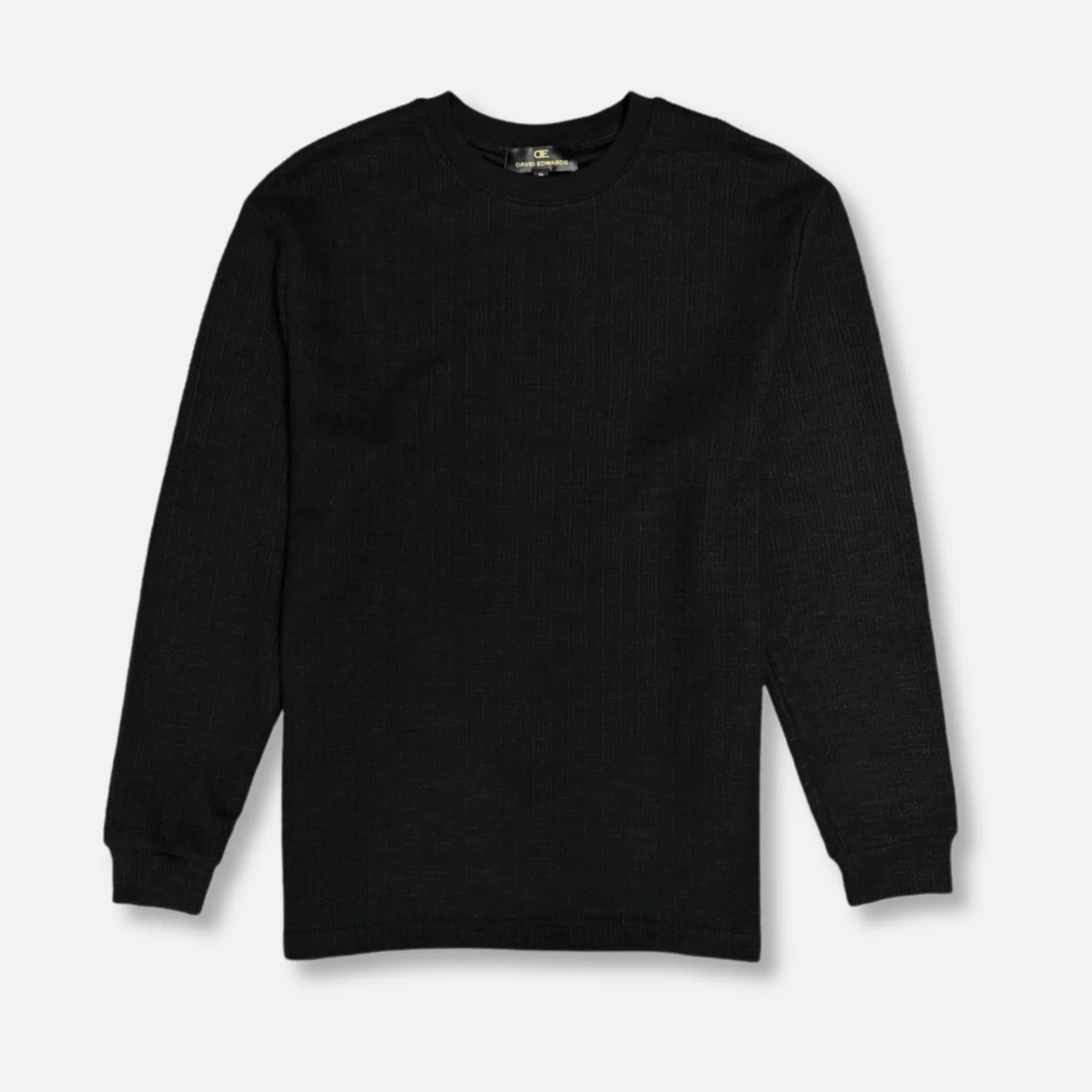 New Edition Fashion Sweaters-Dryden Crewneck Pullover Sweater Black