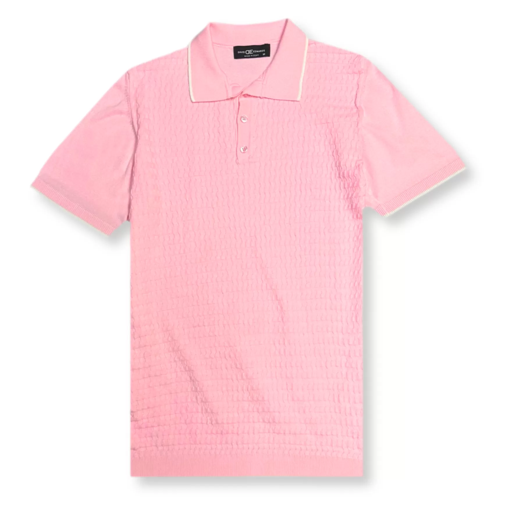 Needle & Thread Polos-Duhart Knitted Polo Shirt Pink