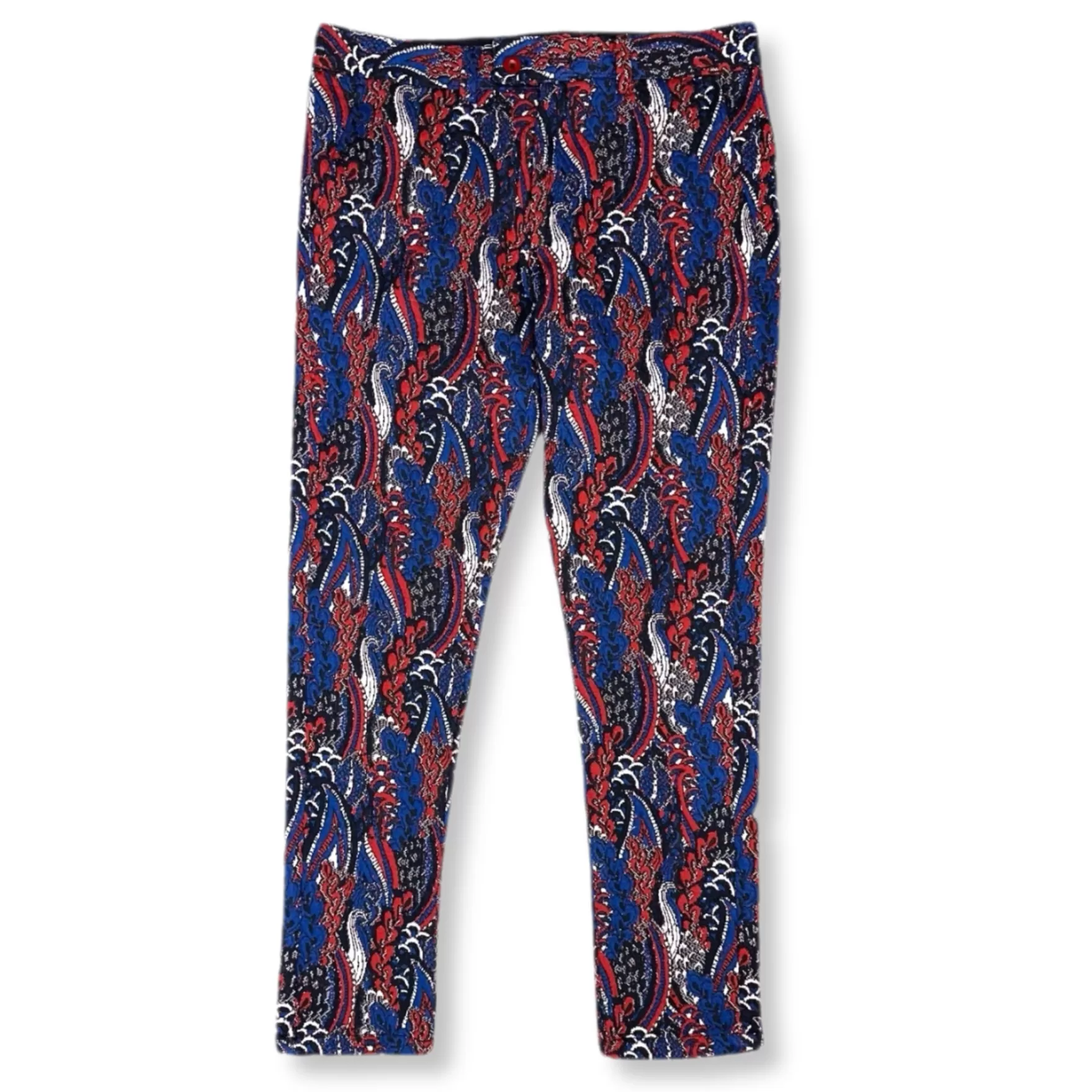 New Edition Fashion Pants | Dress Pants-Dunes Skinny Cropped Knit Pants Multi