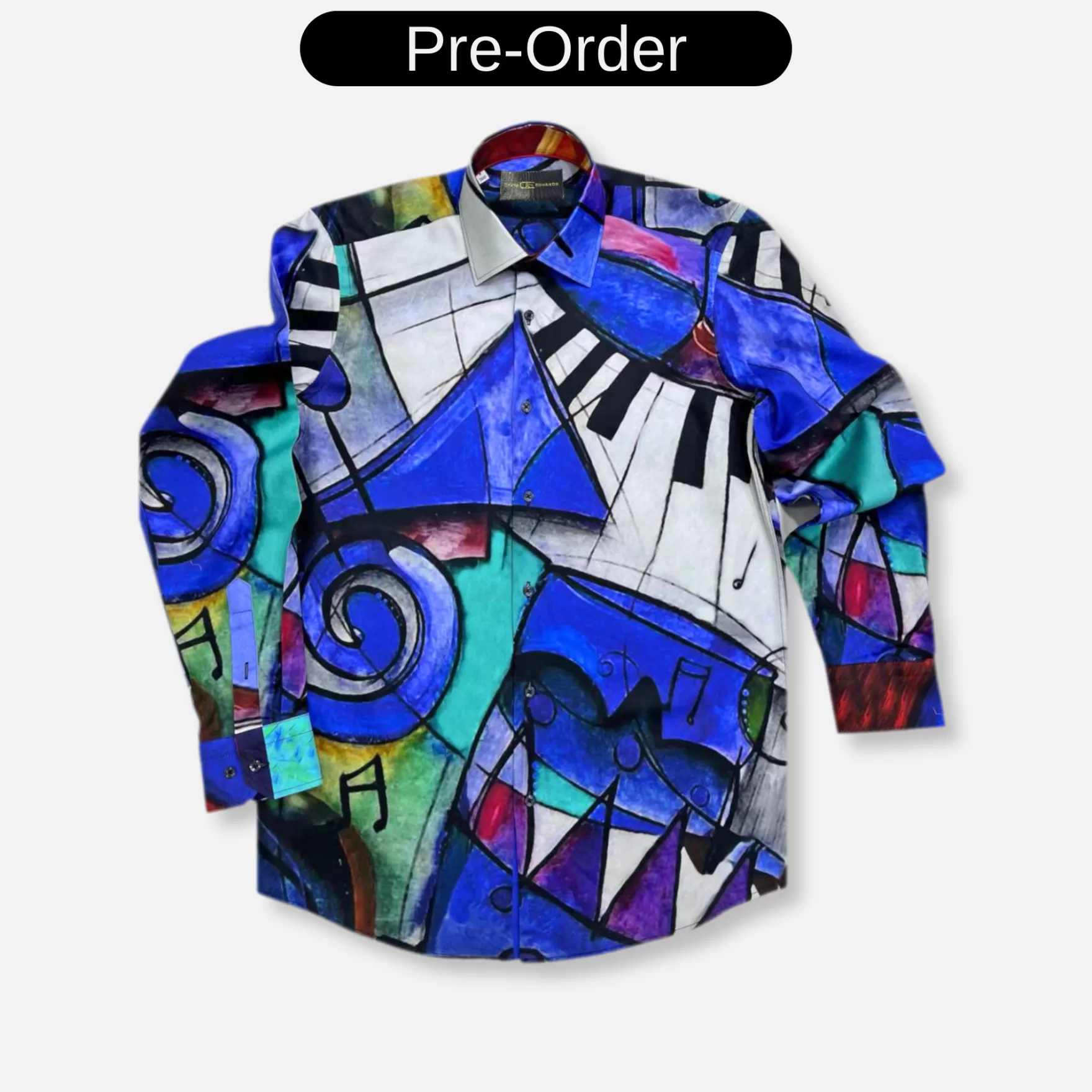 New Edition Fashion Button Downs-Dunlevy Pianist Pre-Order Now: Spring 2024 Collection Blue