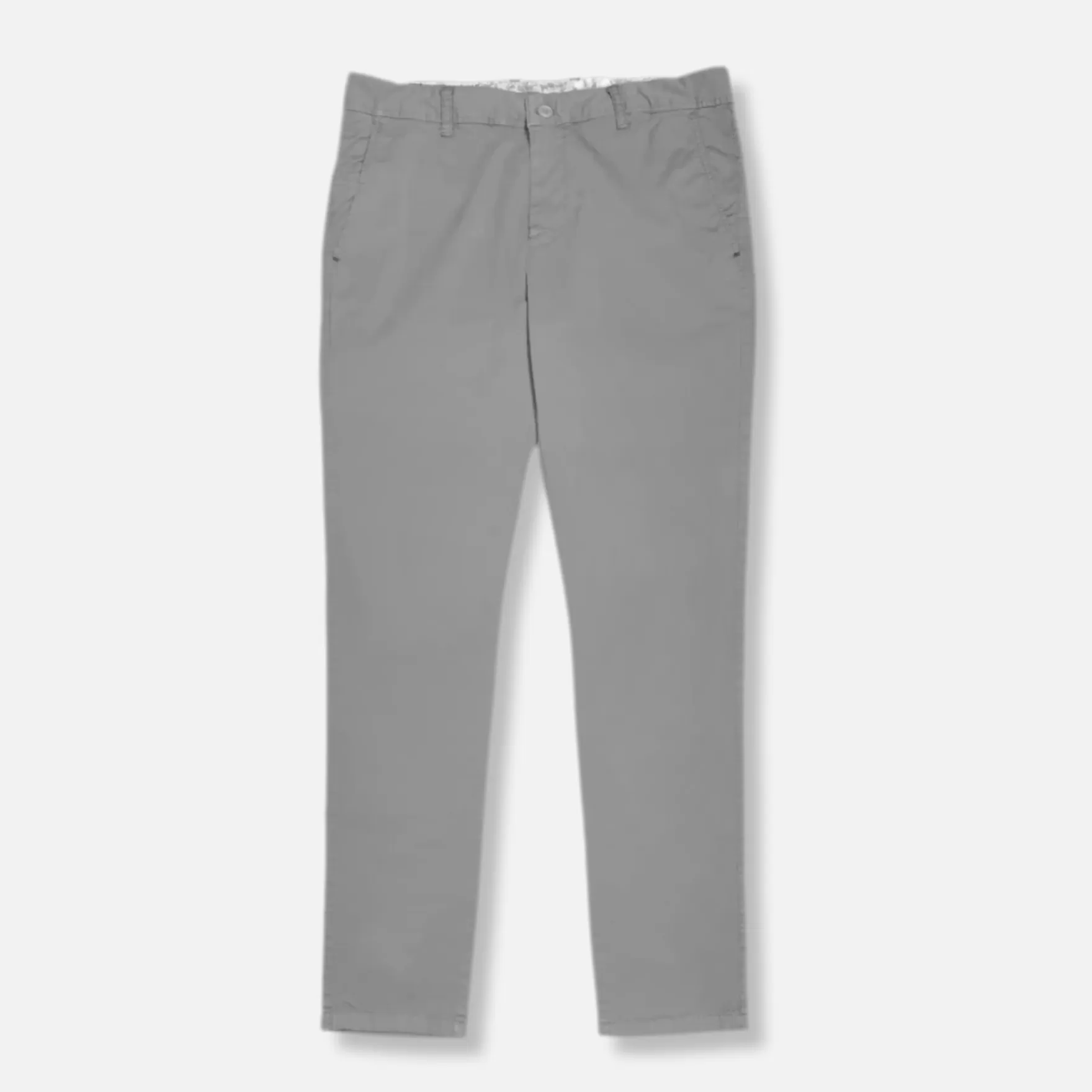 New Edition Fashion Pants | Dress Pants-Dwayne Slim Fit Chino Pants Grey