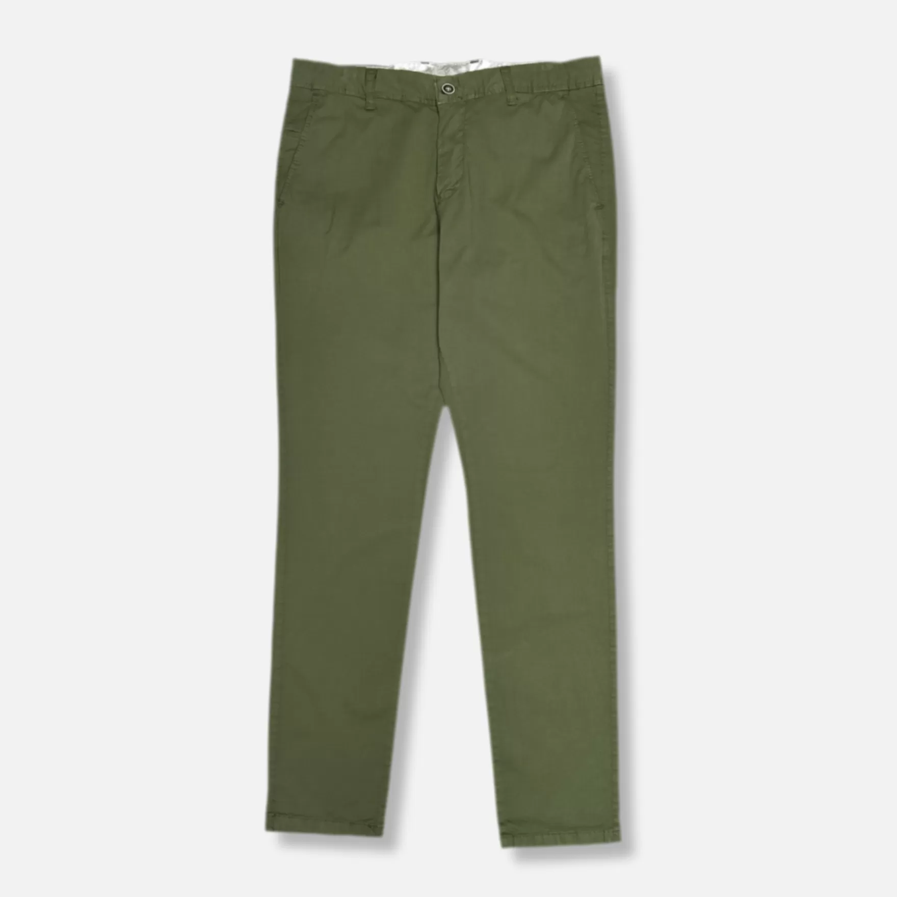 New Edition Fashion Pants | Dress Pants-Dwayne Slim Fit Chino Pants Olive