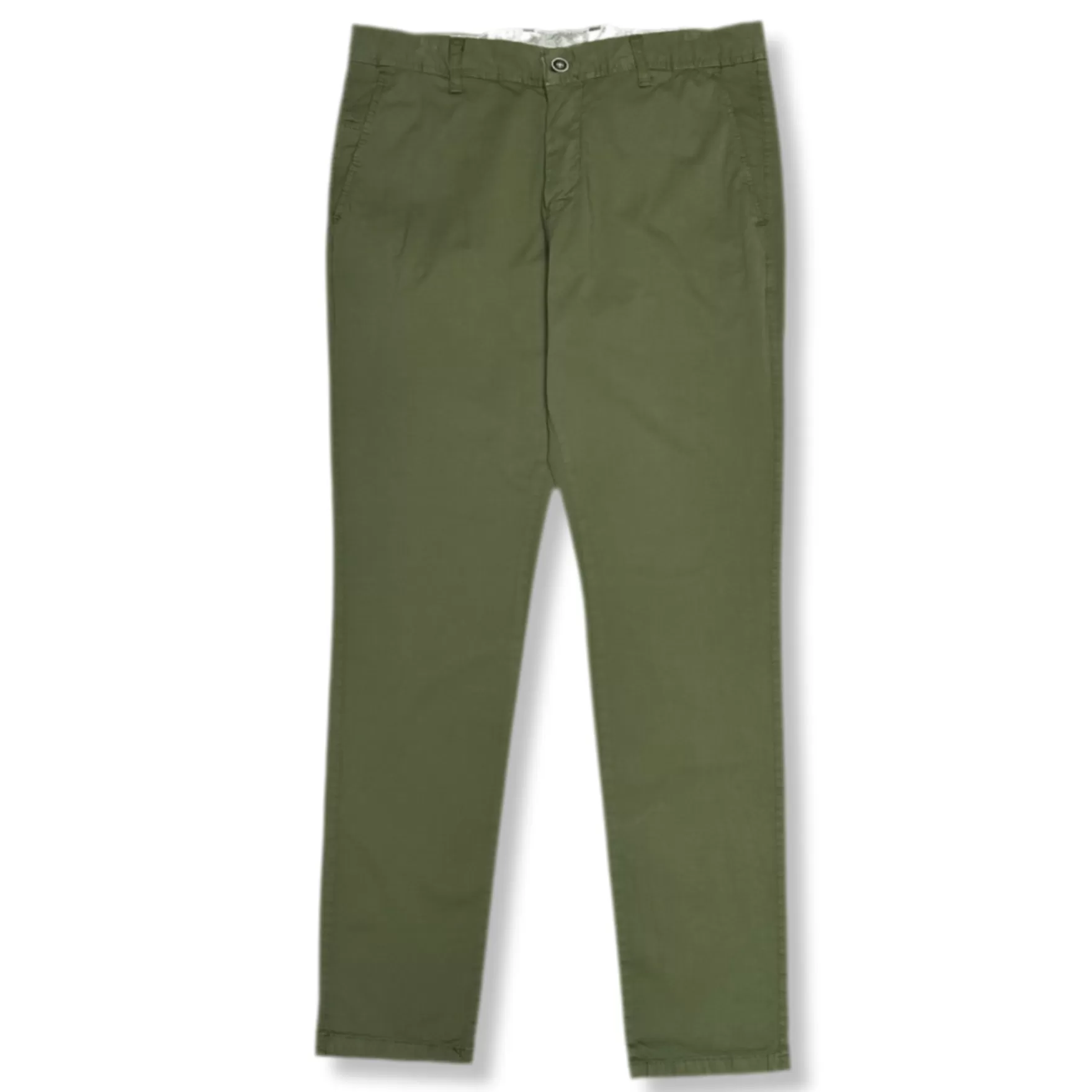 New Edition Fashion Pants | Dress Pants-Dwayne Slim Fit Chino Pants Olive