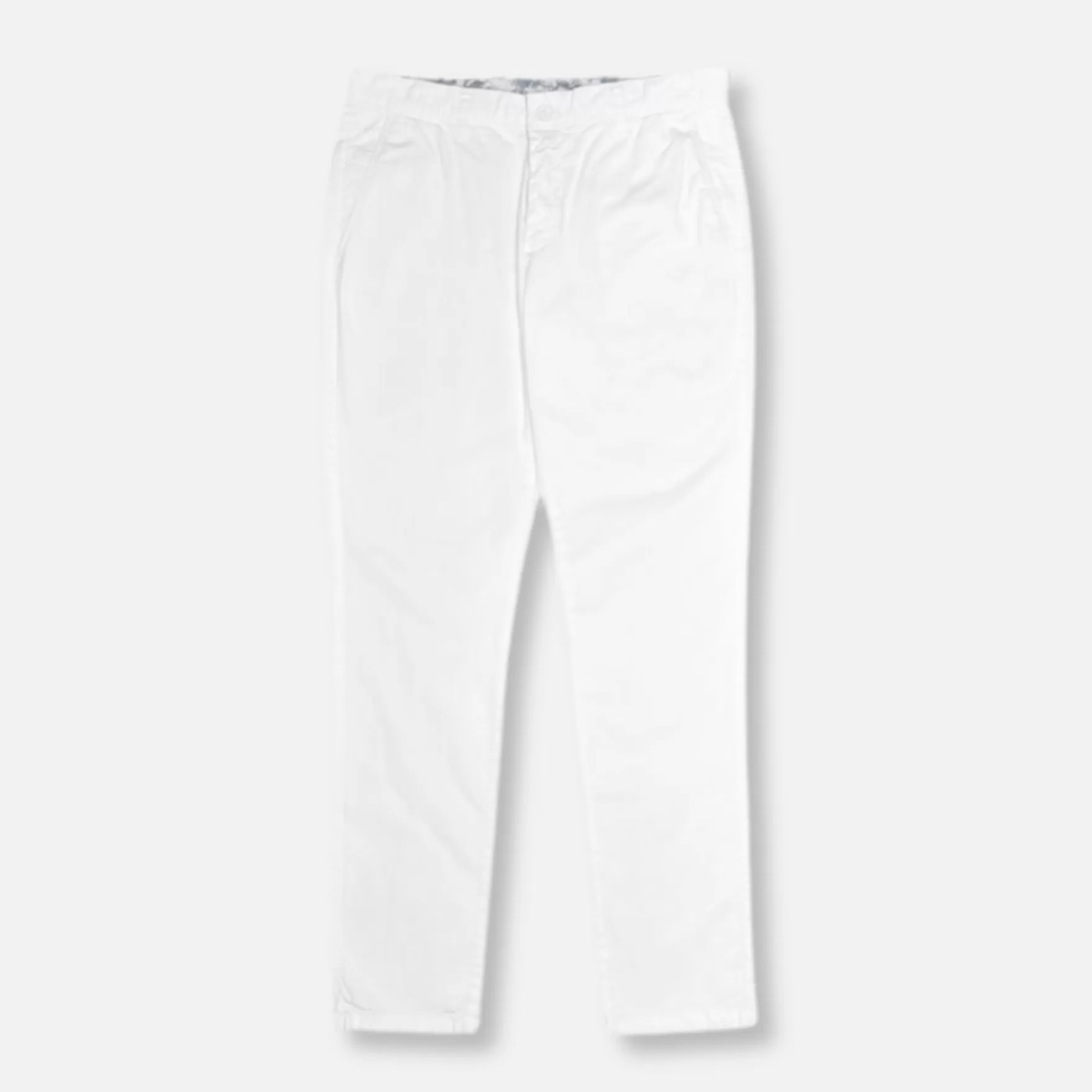 New Edition Fashion Pants | Dress Pants-Dwayne Slim Fit Chino Pants White