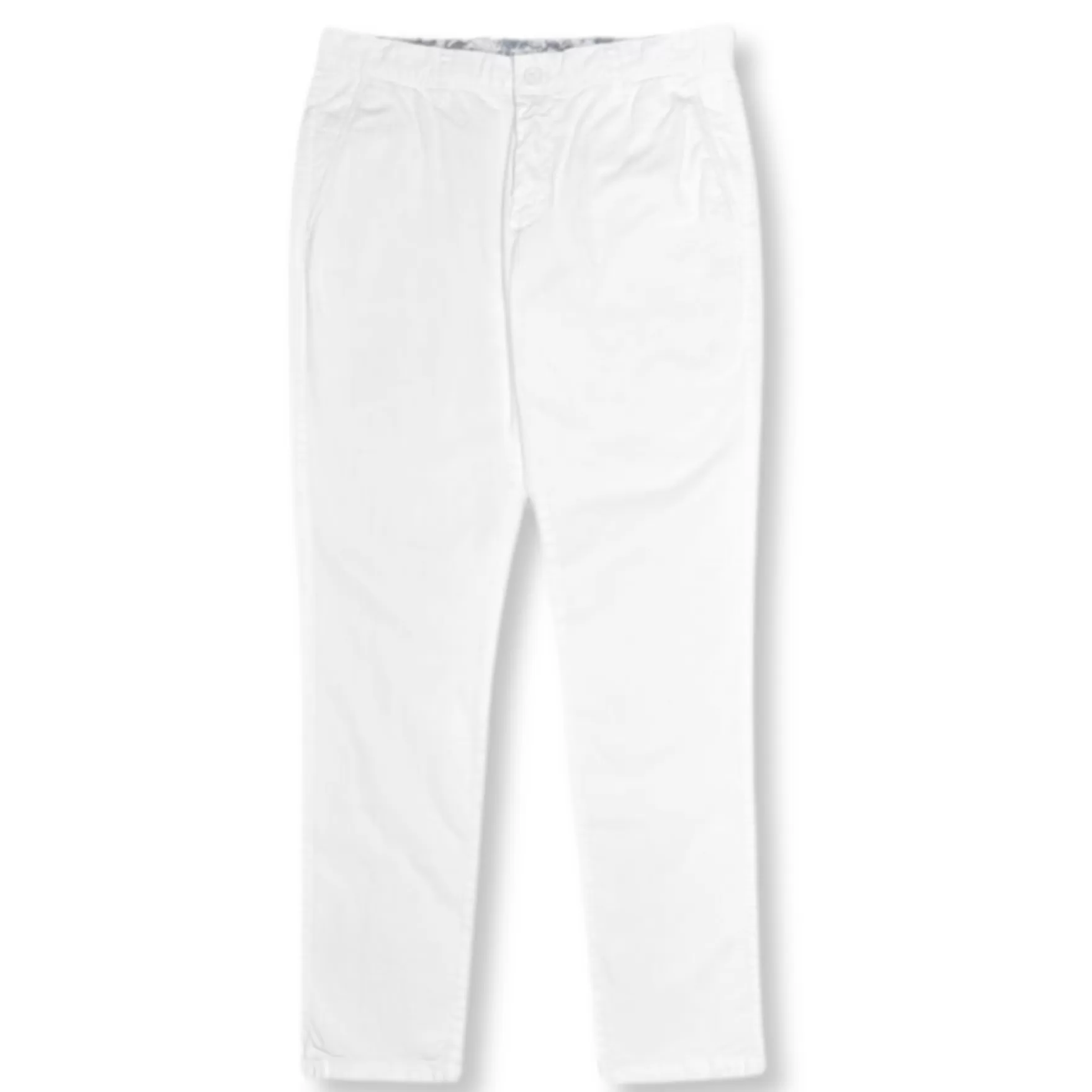 New Edition Fashion Pants | Dress Pants-Dwayne Slim Fit Chino Pants White