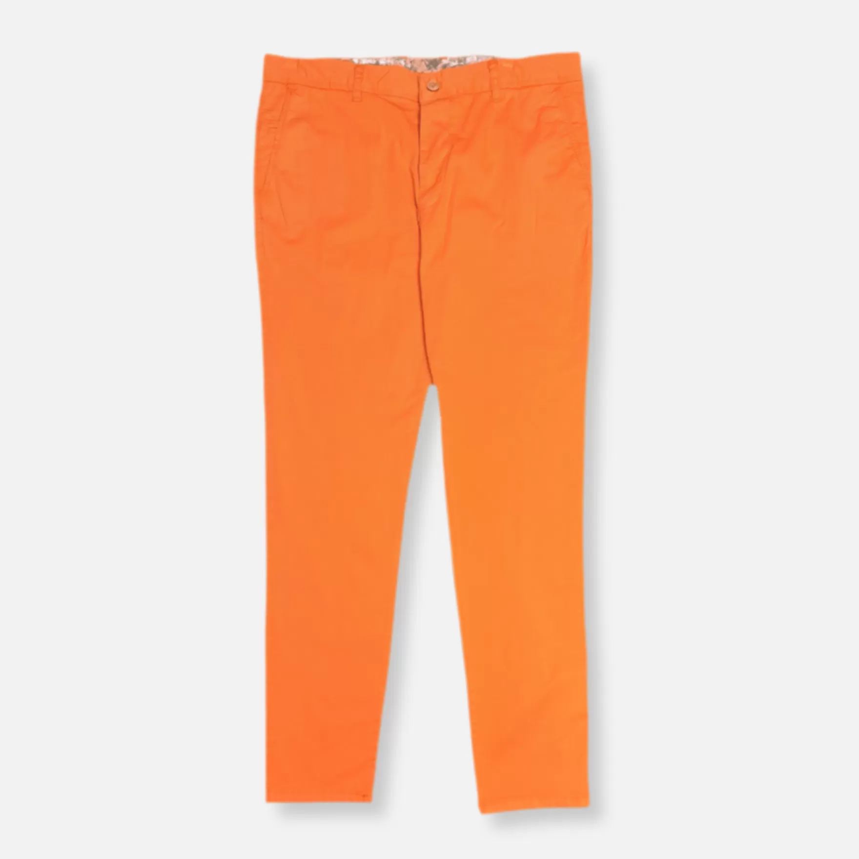 New Edition Fashion Dress Pants | Pants-Dwayne Slim Fit Chino Pants Orange