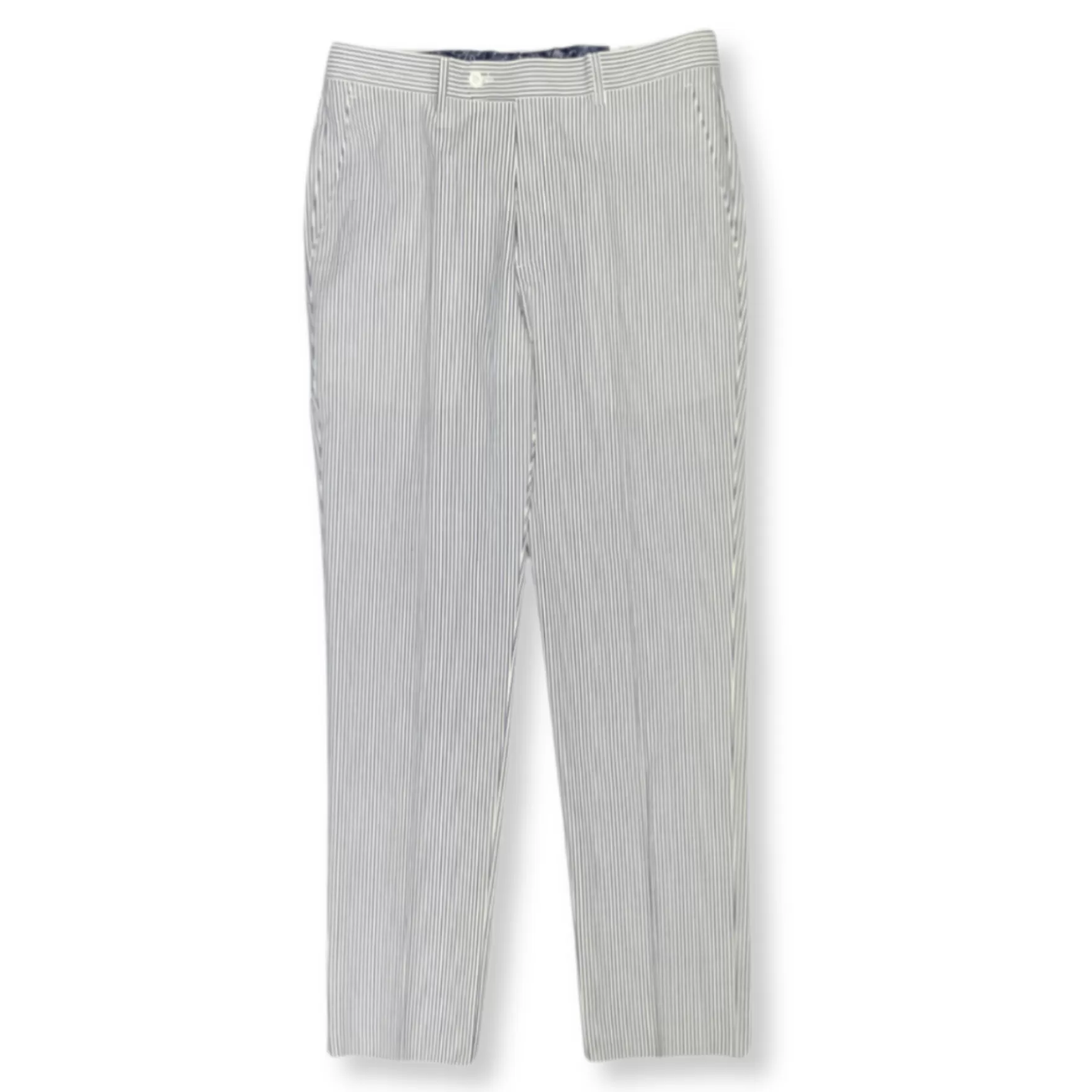 New Edition Fashion Pants-Edgewood Seersucker Pants Blue