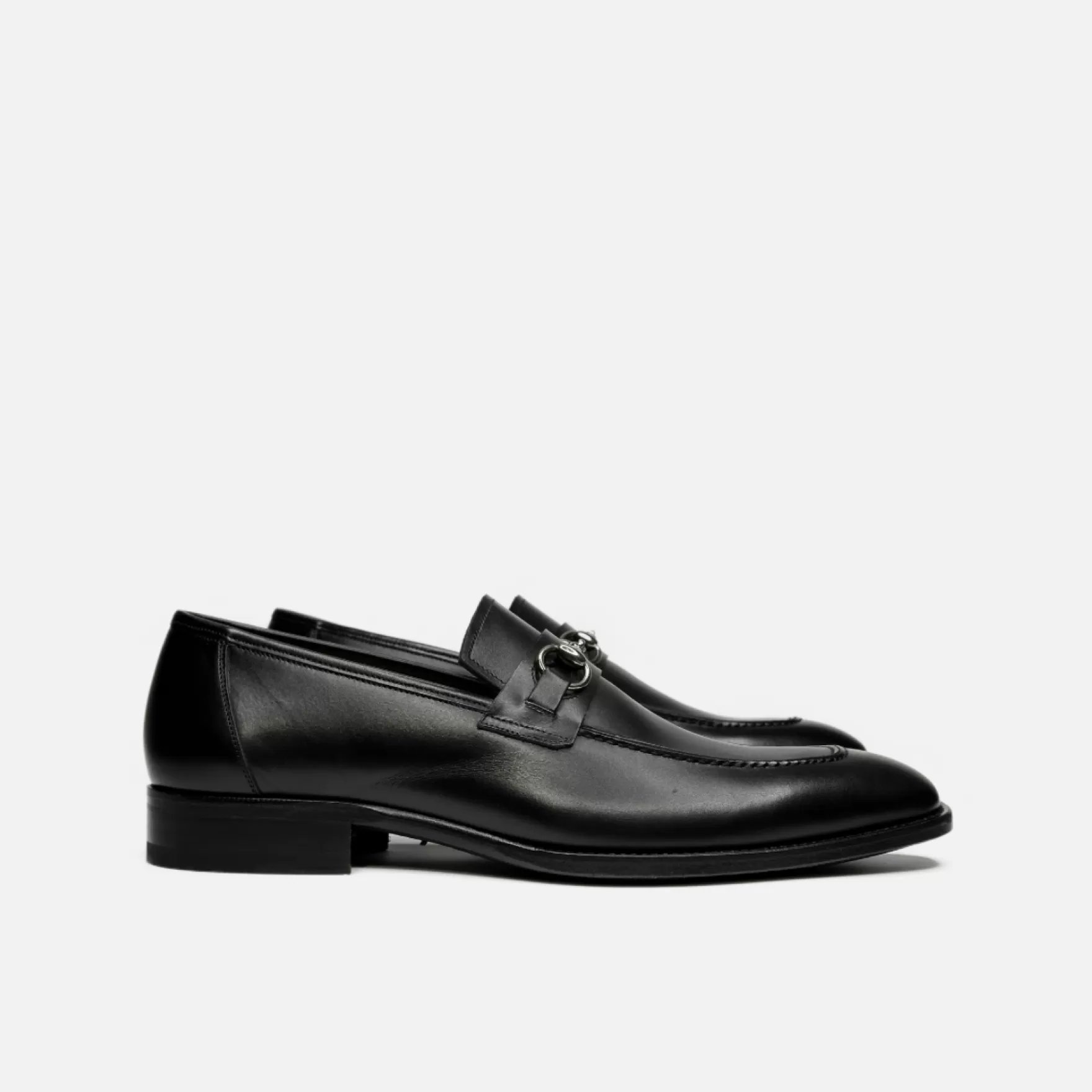 New Edition Fashion Formal Shoes | Loafers & Slip Ons-Edmund Slip On Ornament Loafer Black