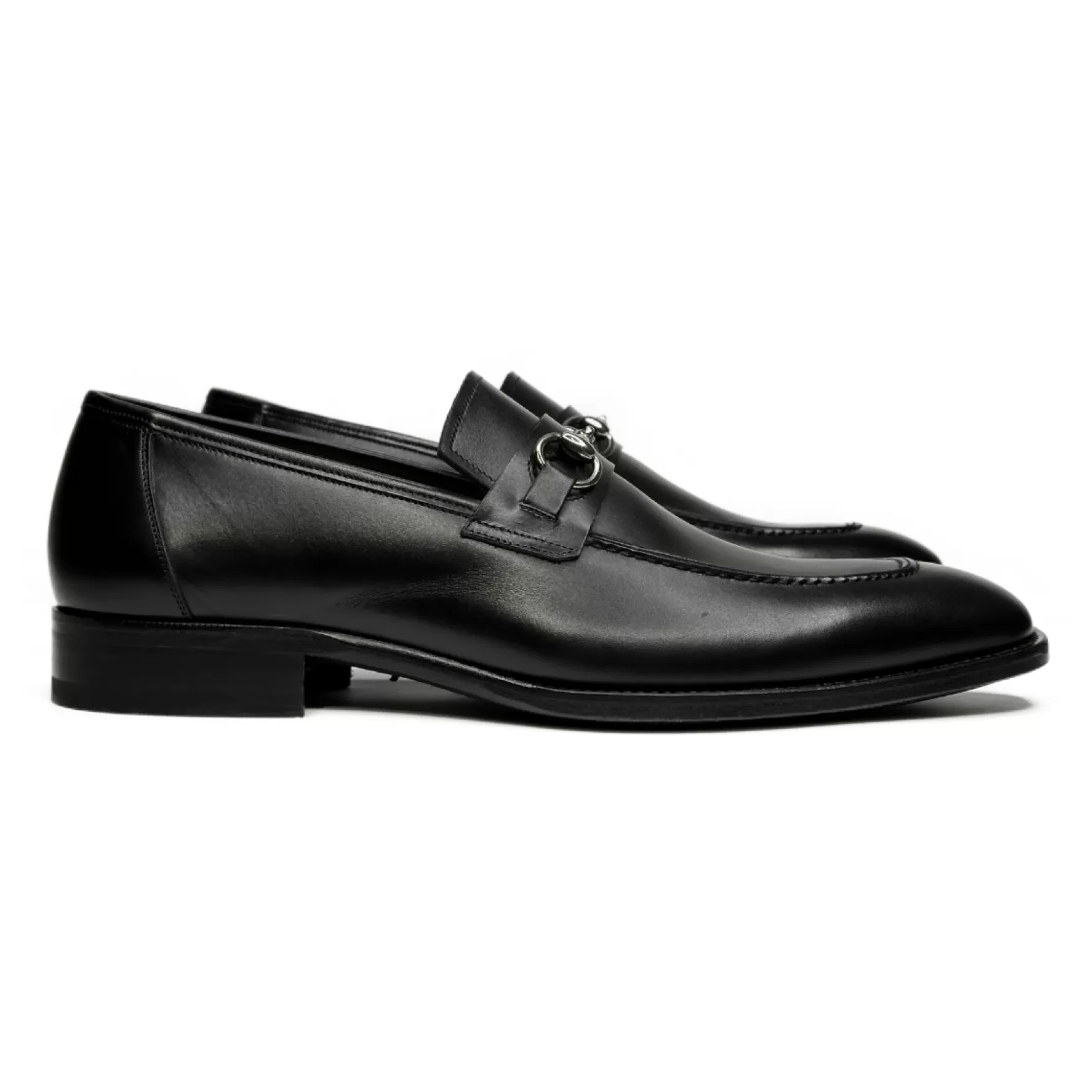 New Edition Fashion Formal Shoes | Loafers & Slip Ons-Edmund Slip On Ornament Loafer Black