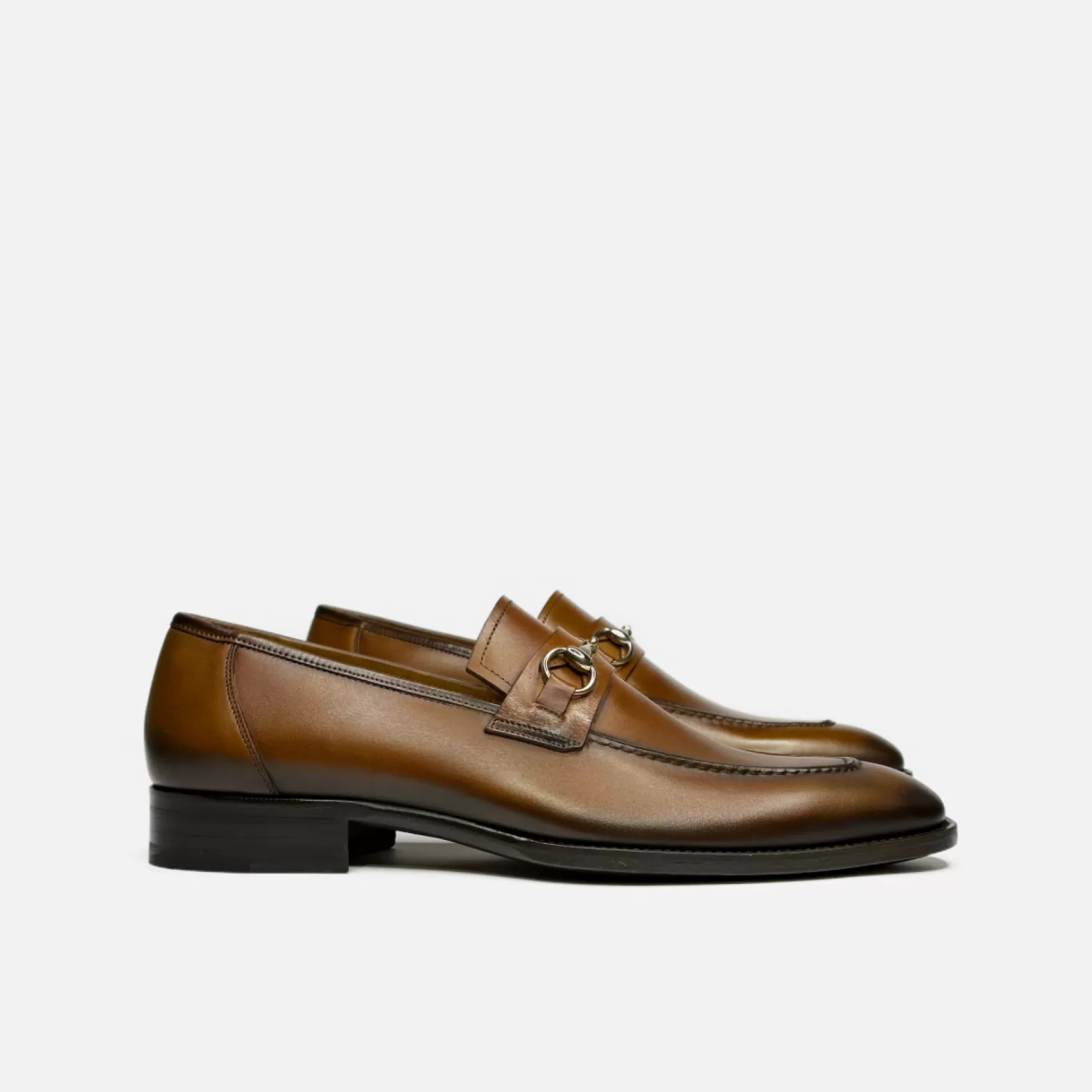 New Edition Fashion Formal Shoes | Loafers & Slip Ons-Edmund Slip On Ornament Loafer Cognac