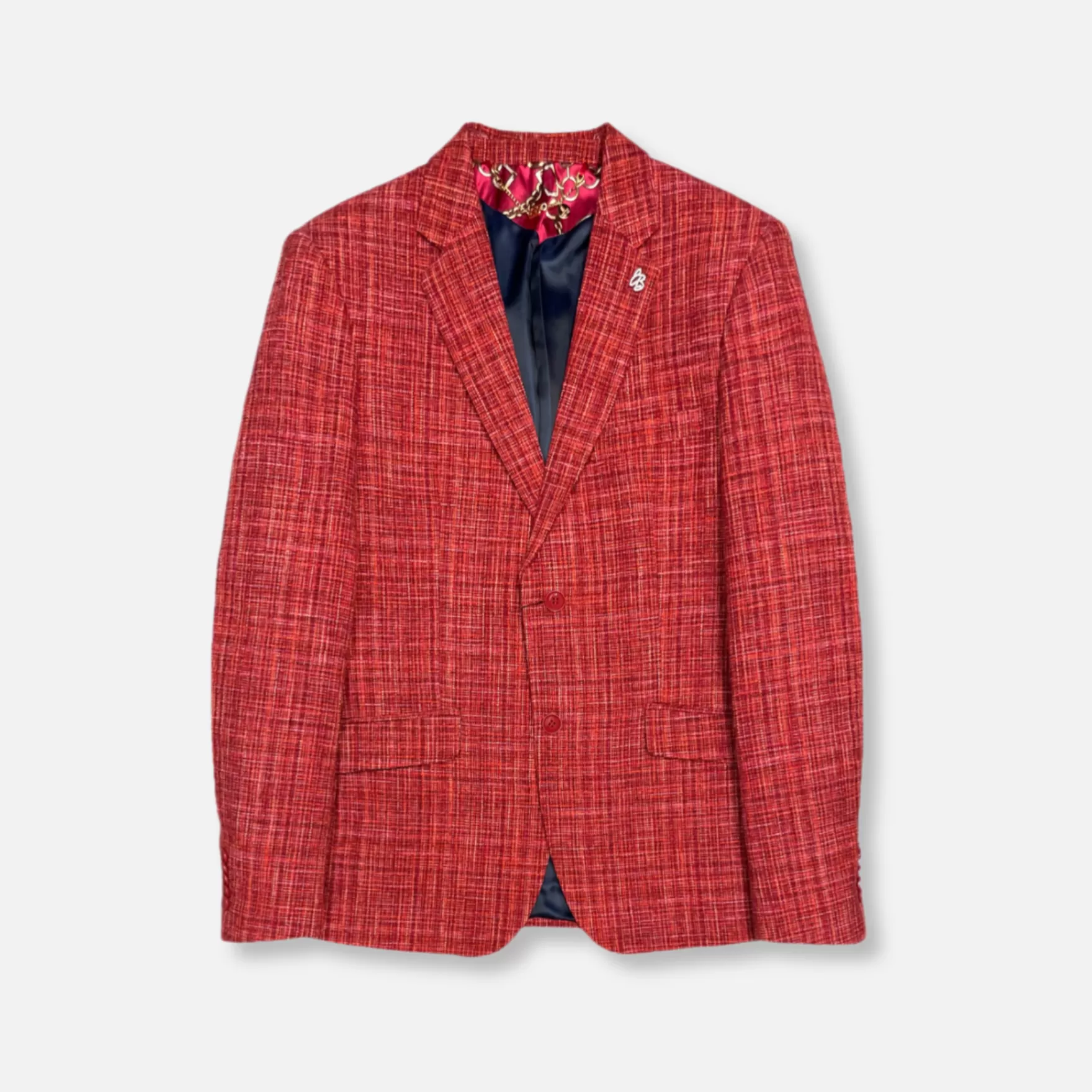 New Edition Fashion Blazers & Sportcoats-Effron Woven Sport Coat Red