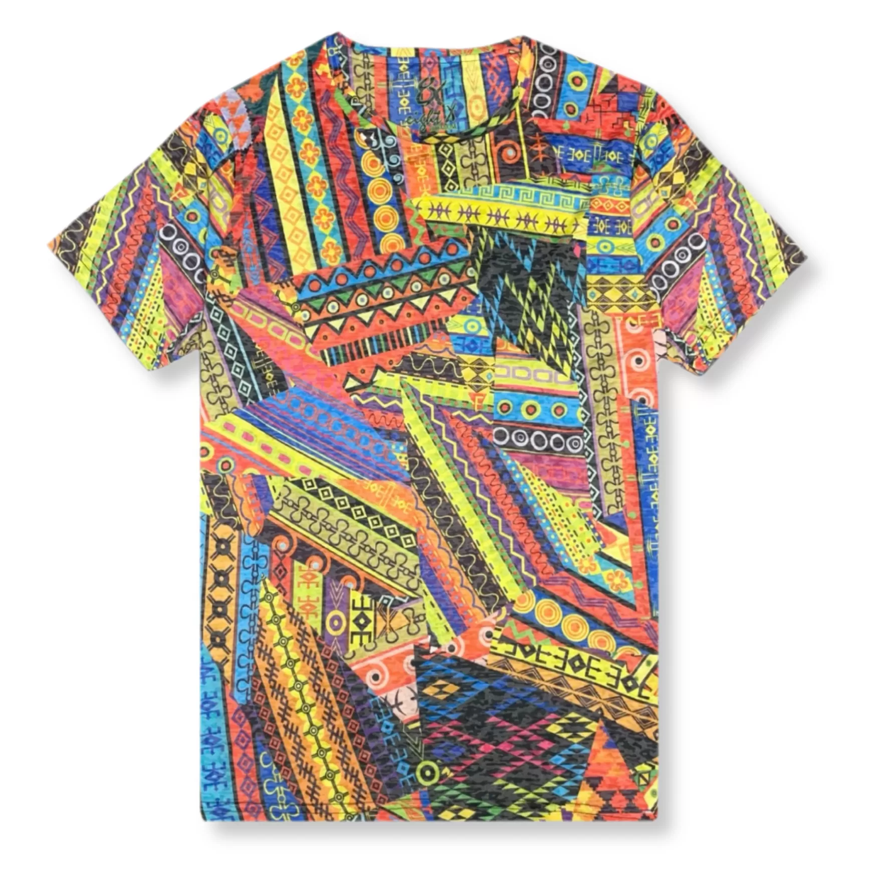 New Edition Fashion T-shirts-Ejura Crew Neck T-Shirt Multi