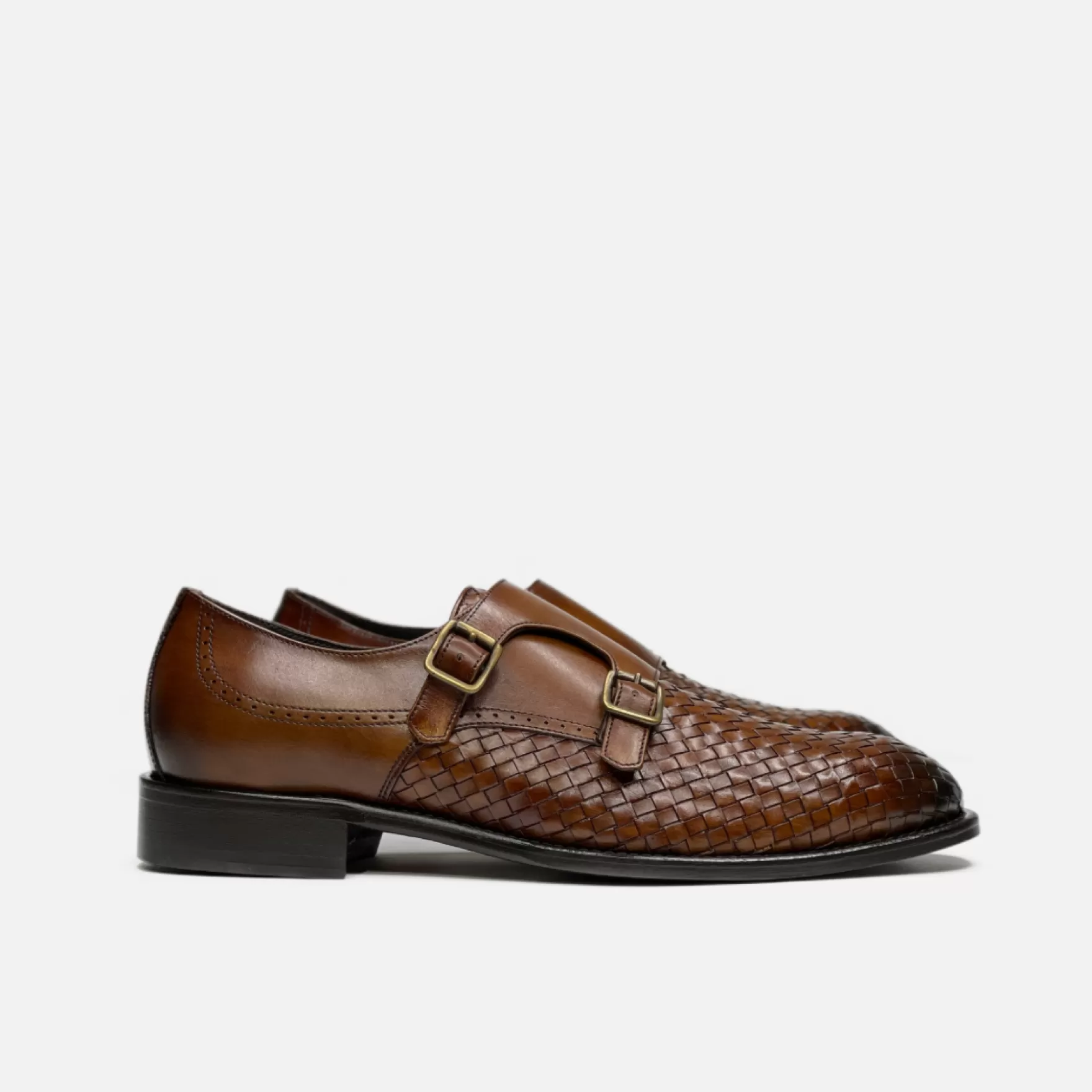 New Edition Fashion Formal Shoes | Loafers & Slip Ons-Ellsworth Double-Buckle Monks Brown