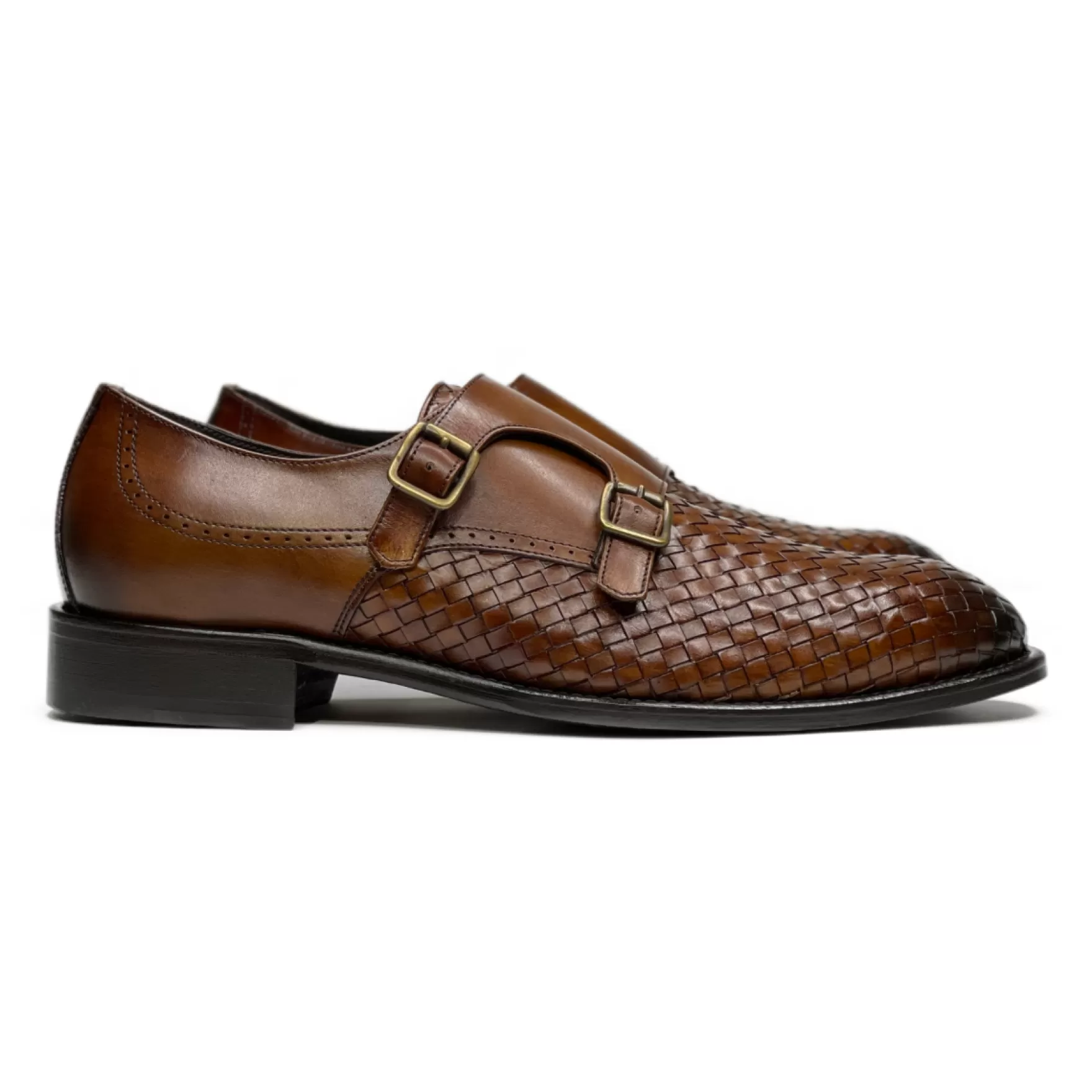 New Edition Fashion Formal Shoes | Loafers & Slip Ons-Ellsworth Double-Buckle Monks Brown