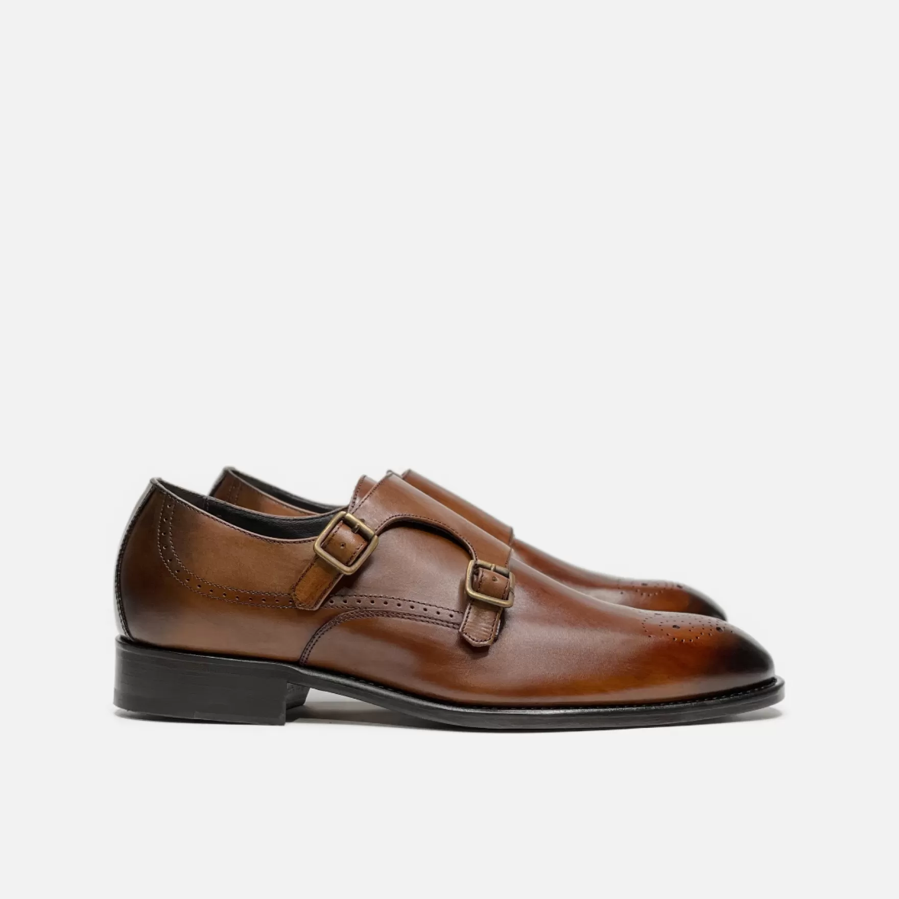 New Edition Fashion Formal Shoes | Loafers & Slip Ons-Ellsworth Monk Straps Brown