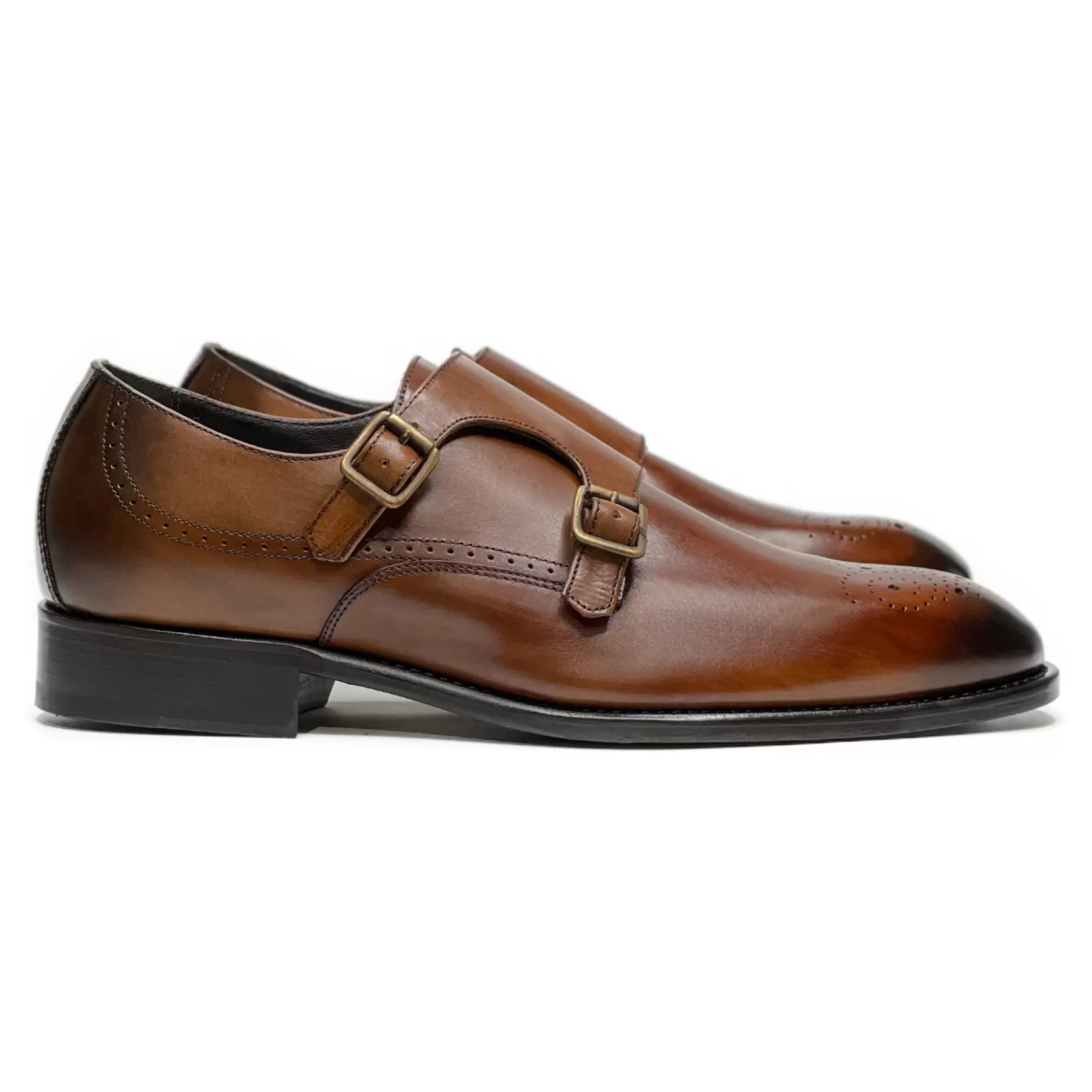 New Edition Fashion Formal Shoes | Loafers & Slip Ons-Ellsworth Monk Straps Brown