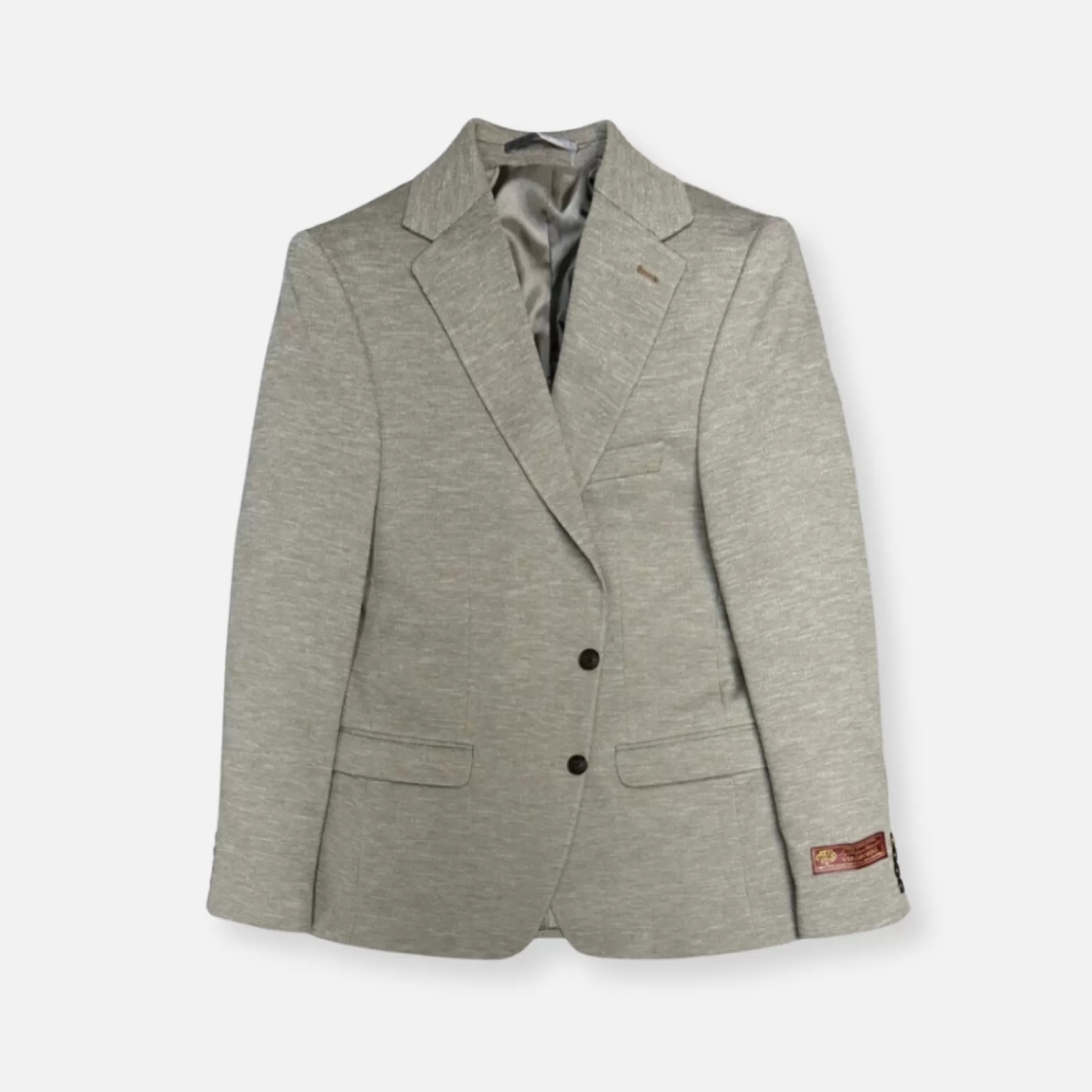 New Edition Fashion Blazers & Sportcoats-Falcone Notch Lapel Blazer Beige