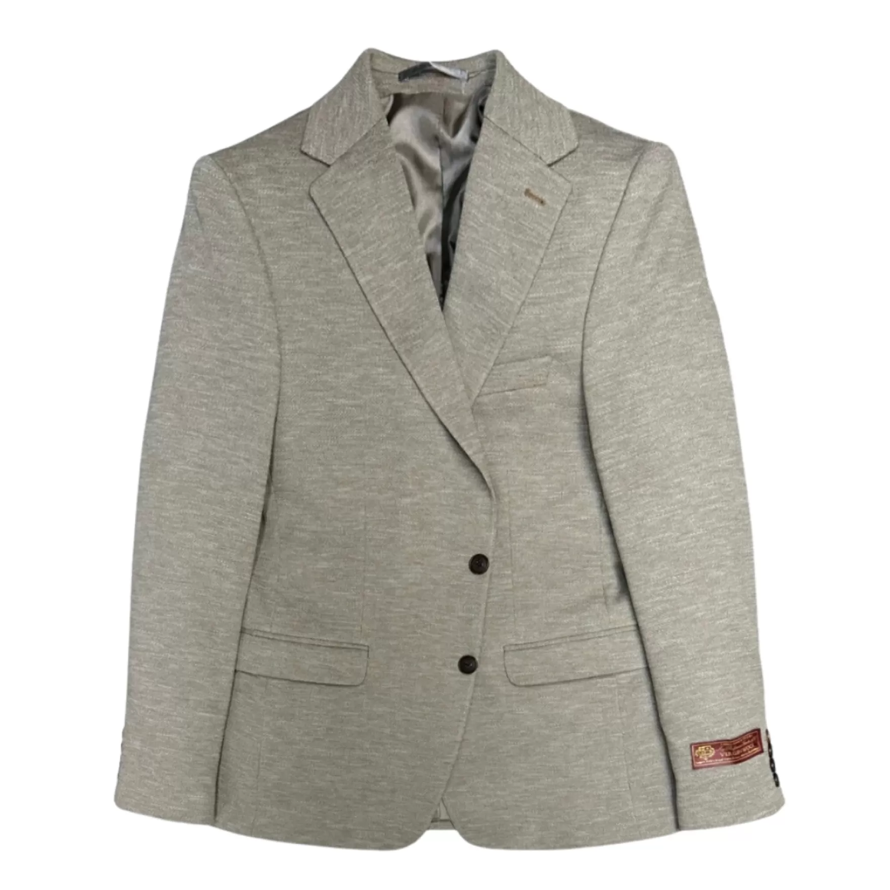 New Edition Fashion Blazers & Sportcoats-Falcone Notch Lapel Blazer Beige