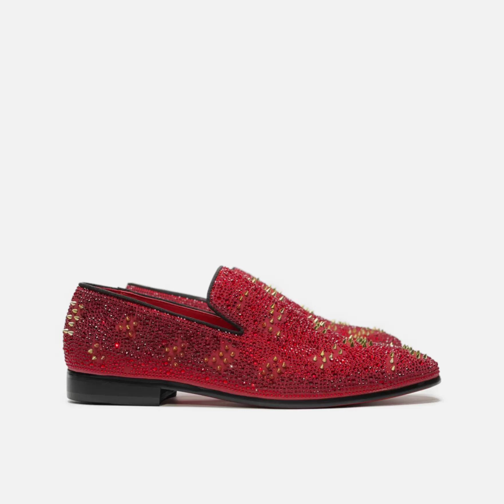 New Edition Fashion Formal Shoes | Loafers & Slip Ons-Faulkner Slip On Dress Shoes Red