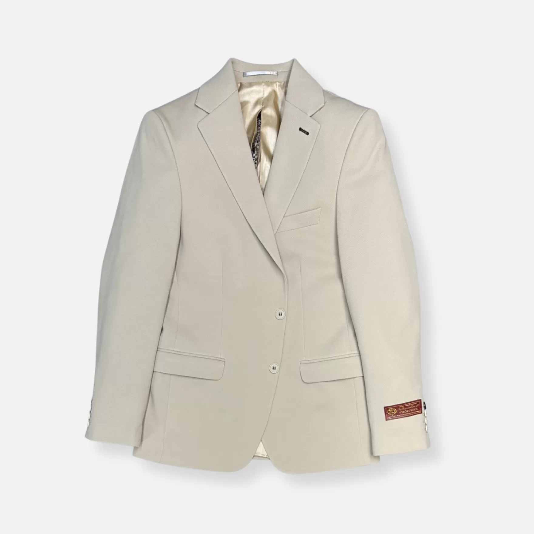 New Edition Fashion Blazers & Sportcoats-Fernando Notch Lapel Blazer Beige