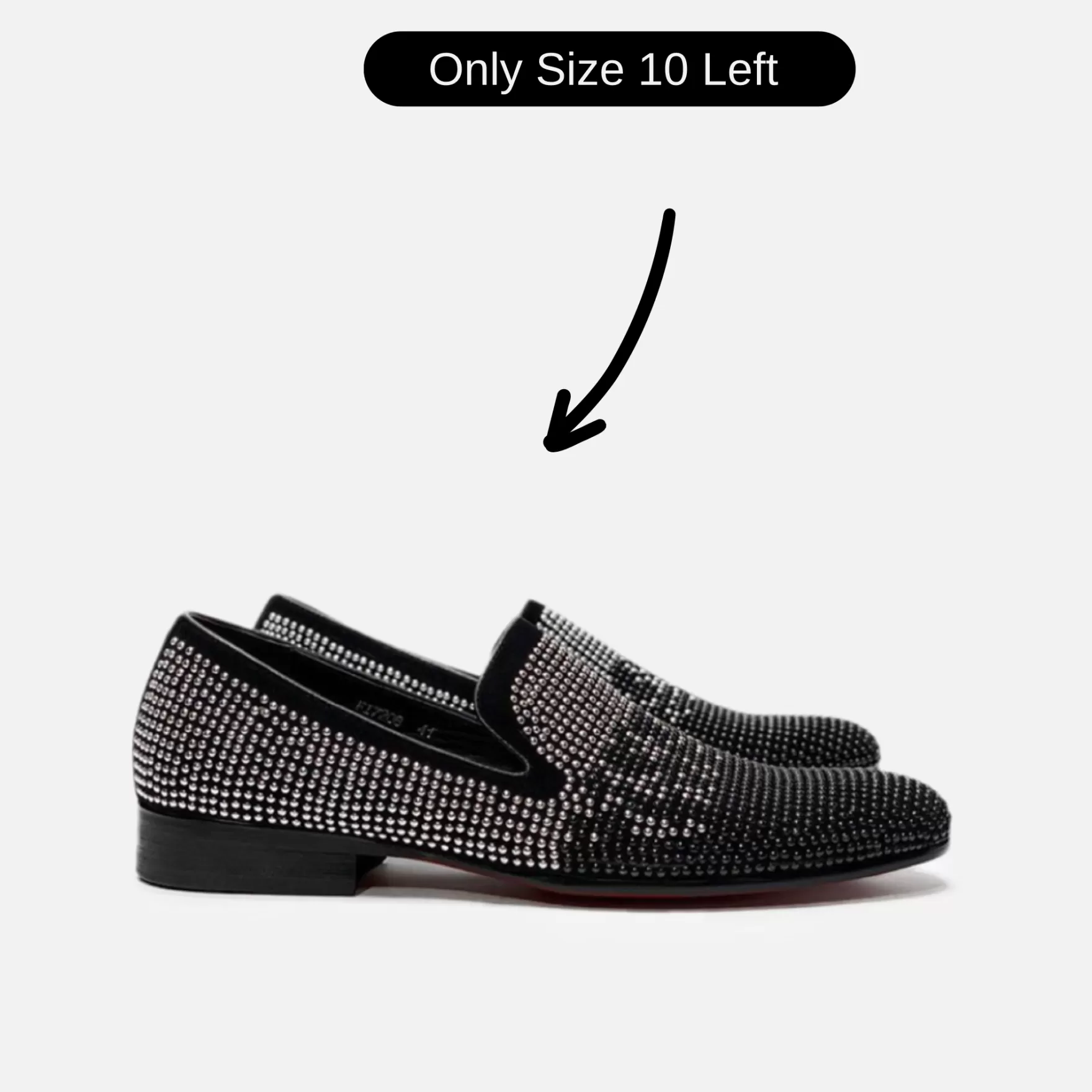 New Edition Fashion Casual Shoes | Loafers & Slip Ons-Flavio Stud Smoking Slipper 8