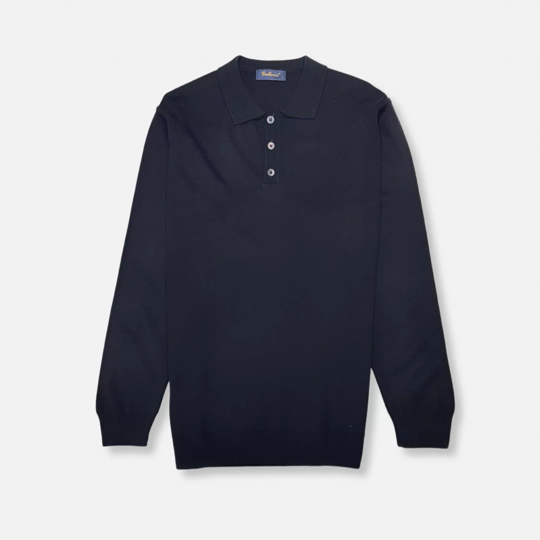 New Edition Fashion Sweaters-Gabe Pullover Polo Navy