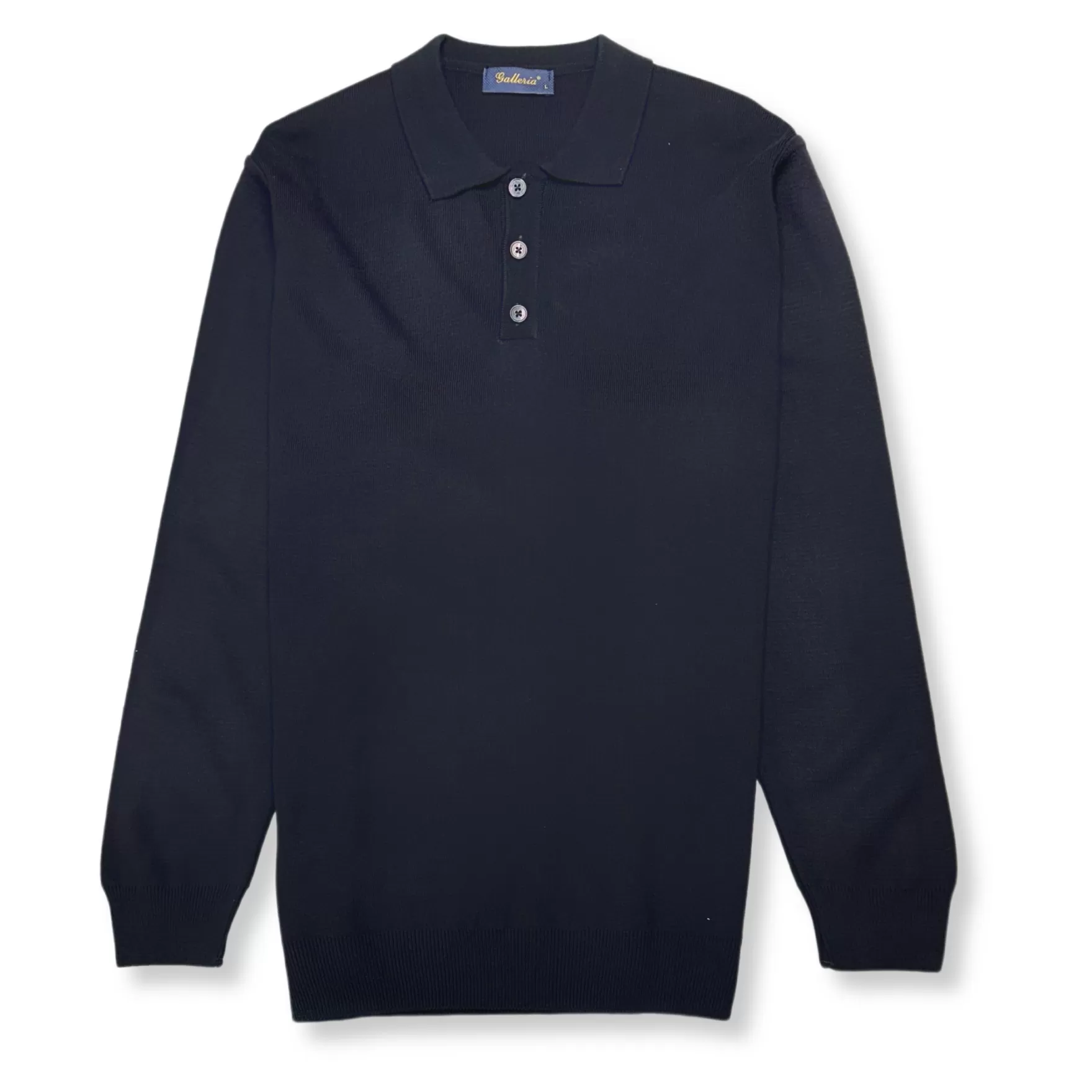 New Edition Fashion Sweaters-Gabe Pullover Polo Navy