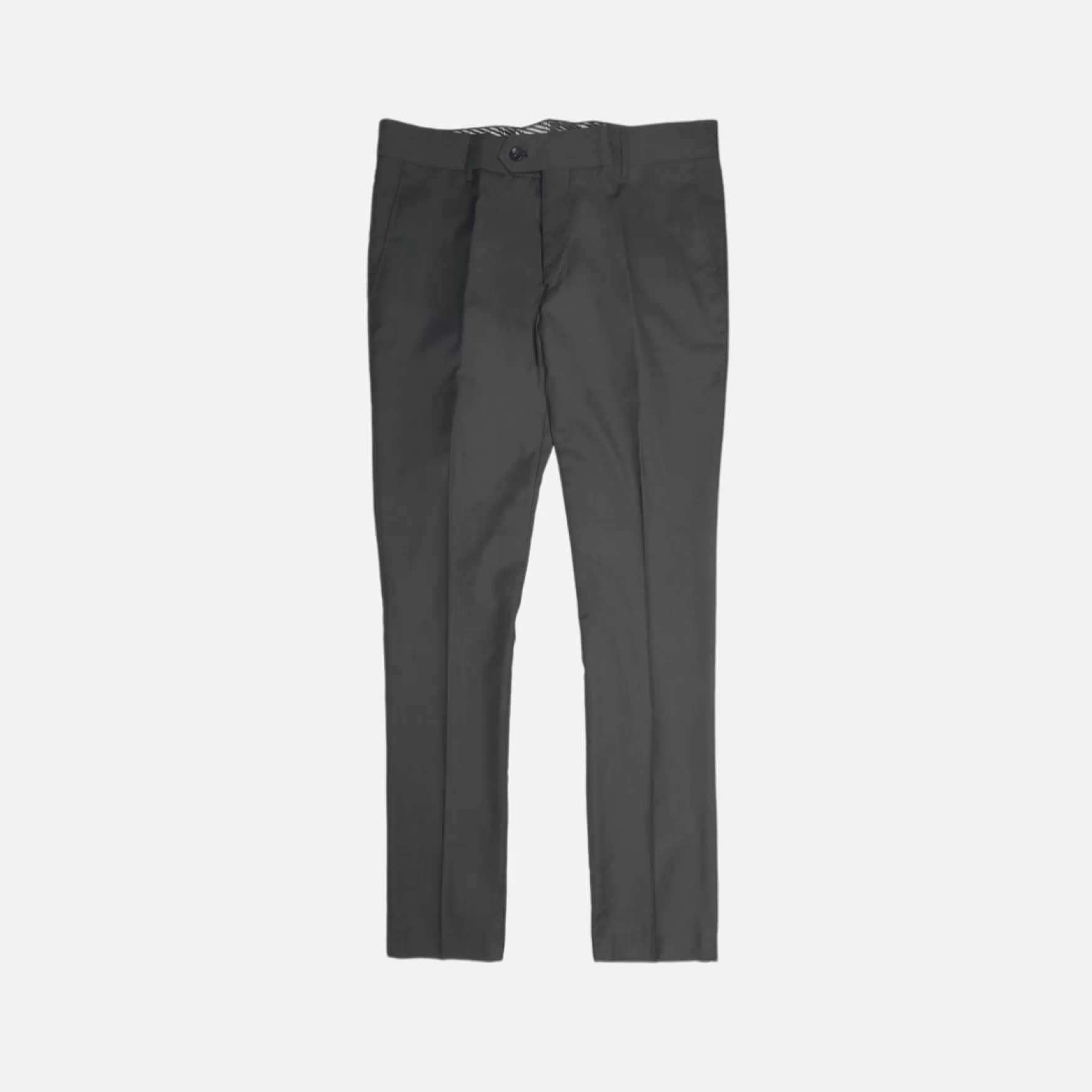 New Edition Fashion Pants | Dress Pants-Gannon Slim Fit Dress Pants Grey