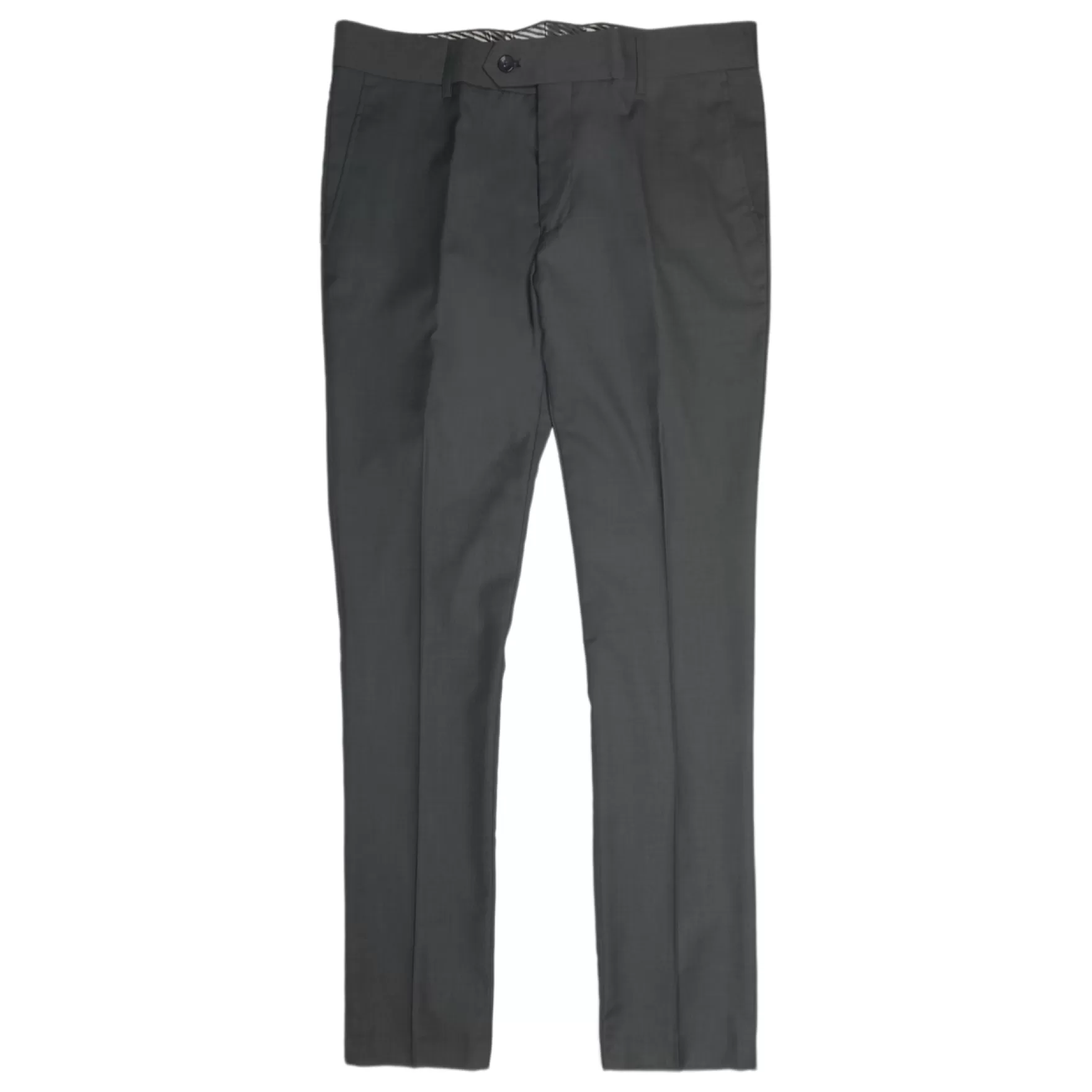 New Edition Fashion Pants | Dress Pants-Gannon Slim Fit Dress Pants Grey