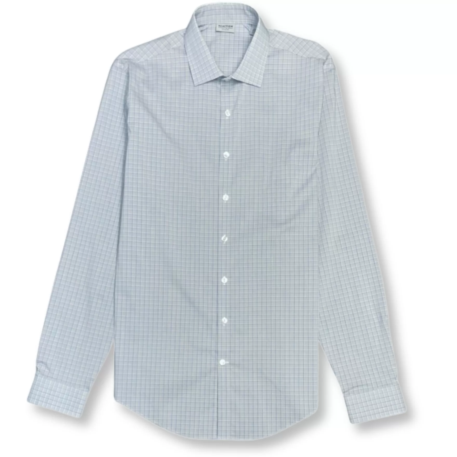 New Edition Fashion Dress Shirts-Kamdon Slim Fit Flex Shirt Blue