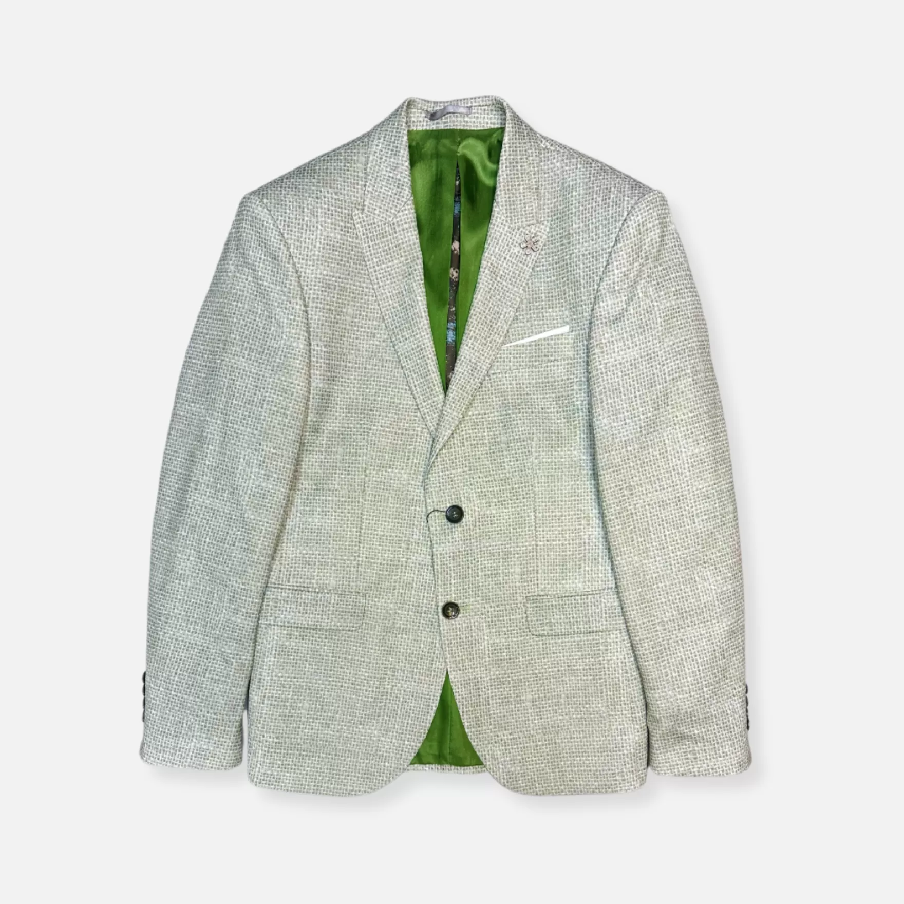 New Edition Fashion Blazers & Sportcoats-Kaplan Peak Lapel Blazer Green