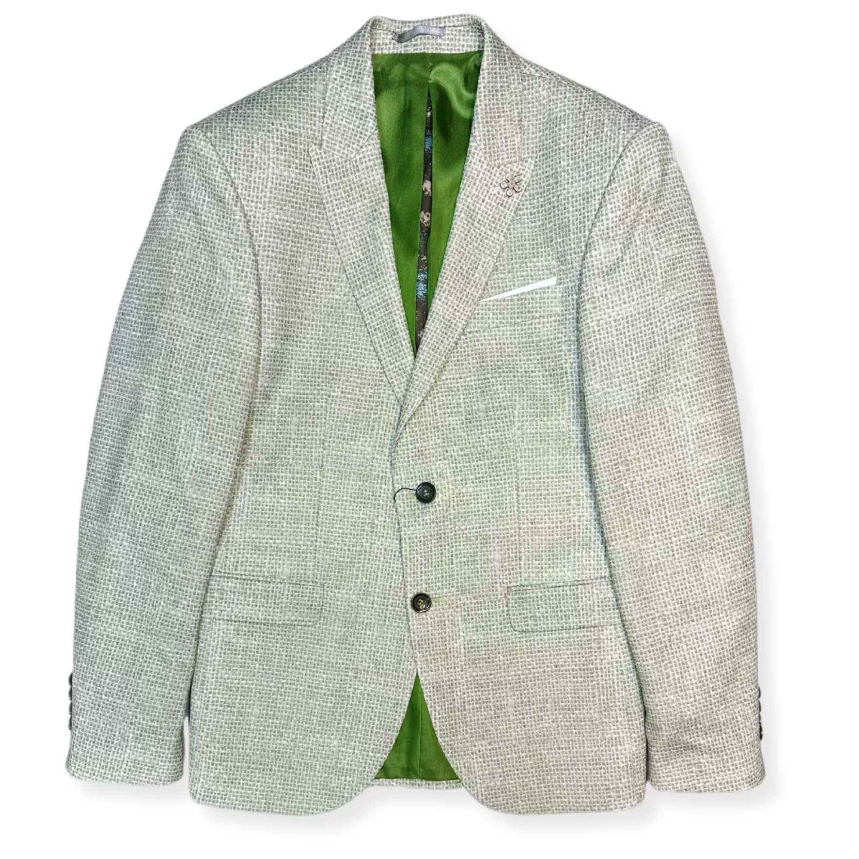 New Edition Fashion Blazers & Sportcoats-Kaplan Peak Lapel Blazer Green