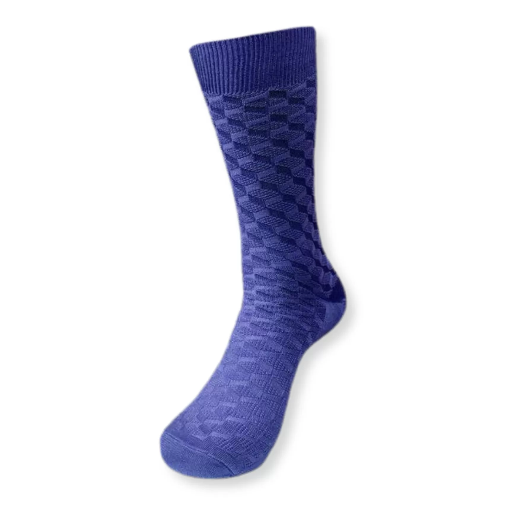 Needle & Thread Socks-Kenton Geometric Dress Socks