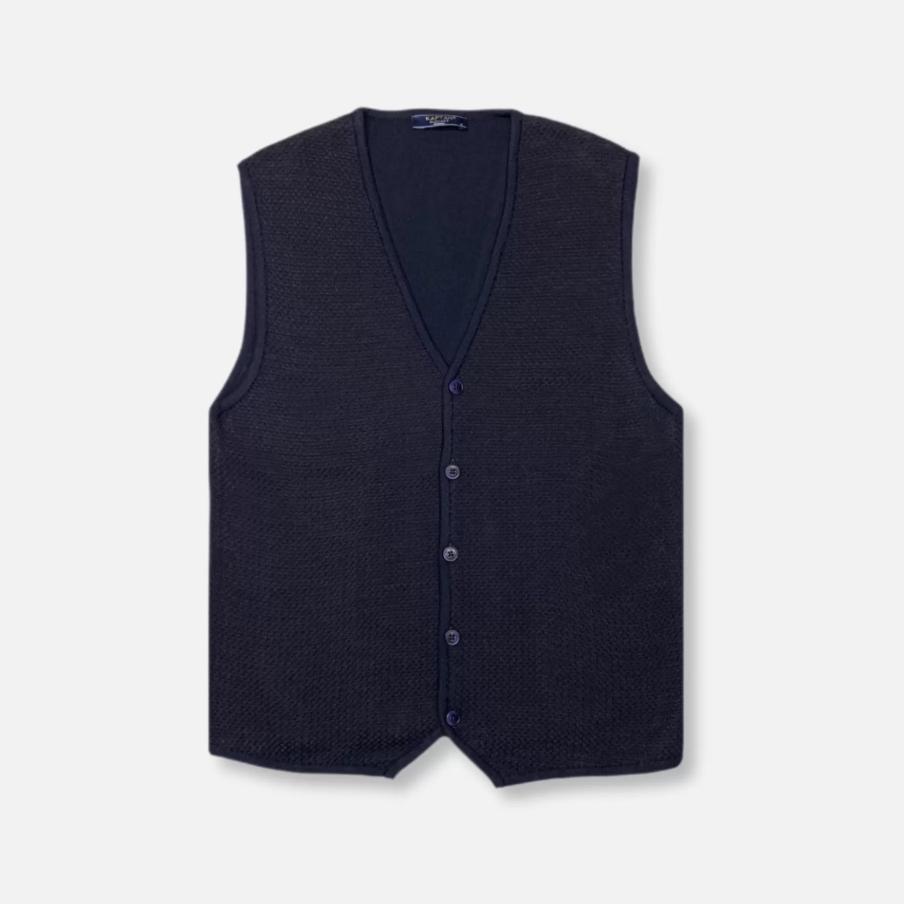 New Edition Fashion Vests-Kingsley Knit Vest Navy