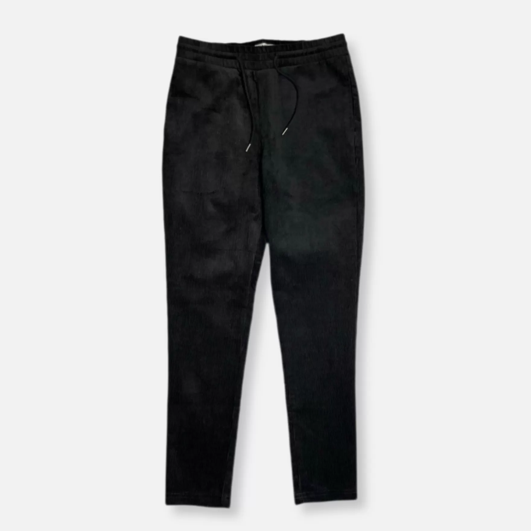 New Edition Fashion Pants-Lefko Corduroy Pants Black