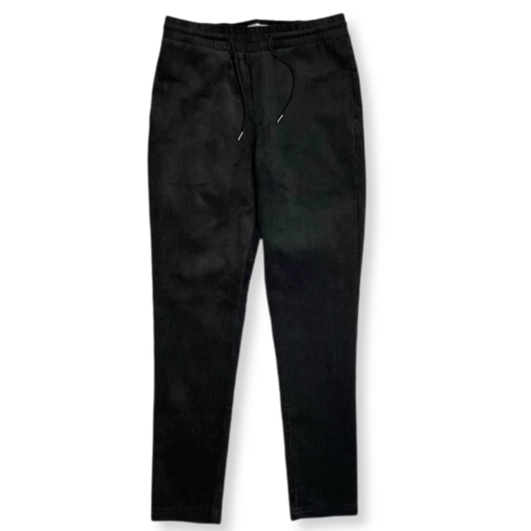 New Edition Fashion Pants-Lefko Corduroy Pants Black