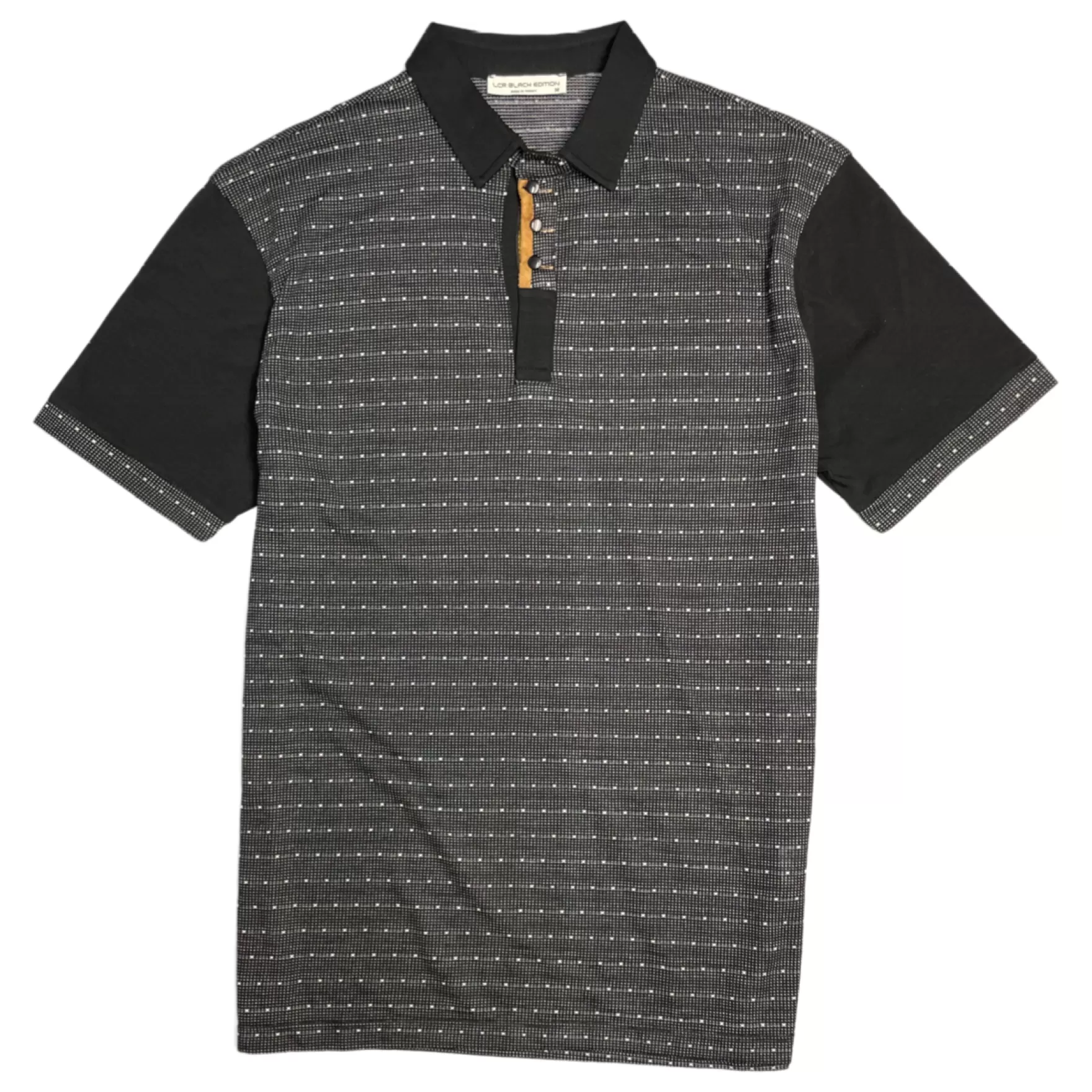 New Edition Fashion Polos-Lothario Polo Shirt Black