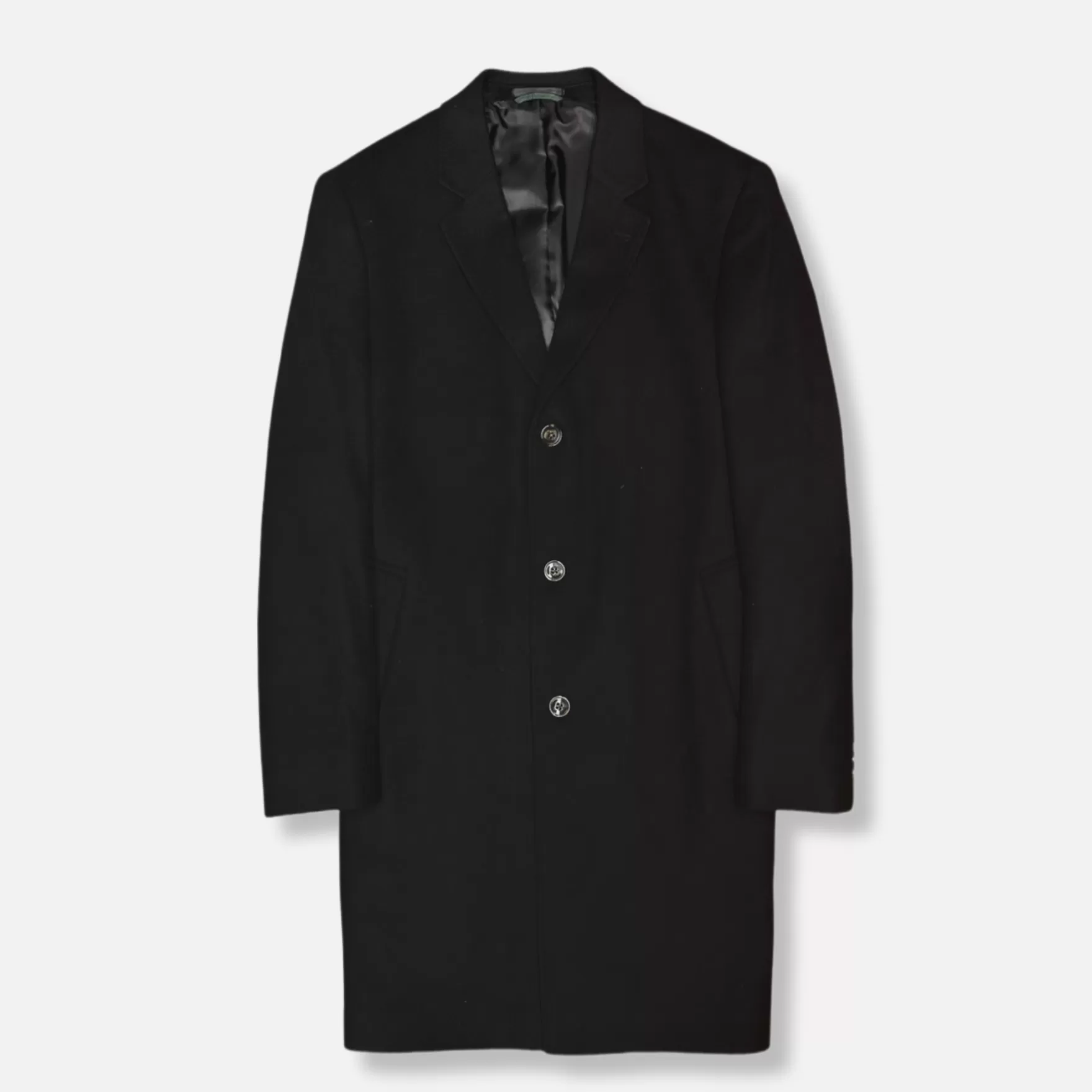 New Edition Fashion Coats & Outerwear-Luther Top Coat Black