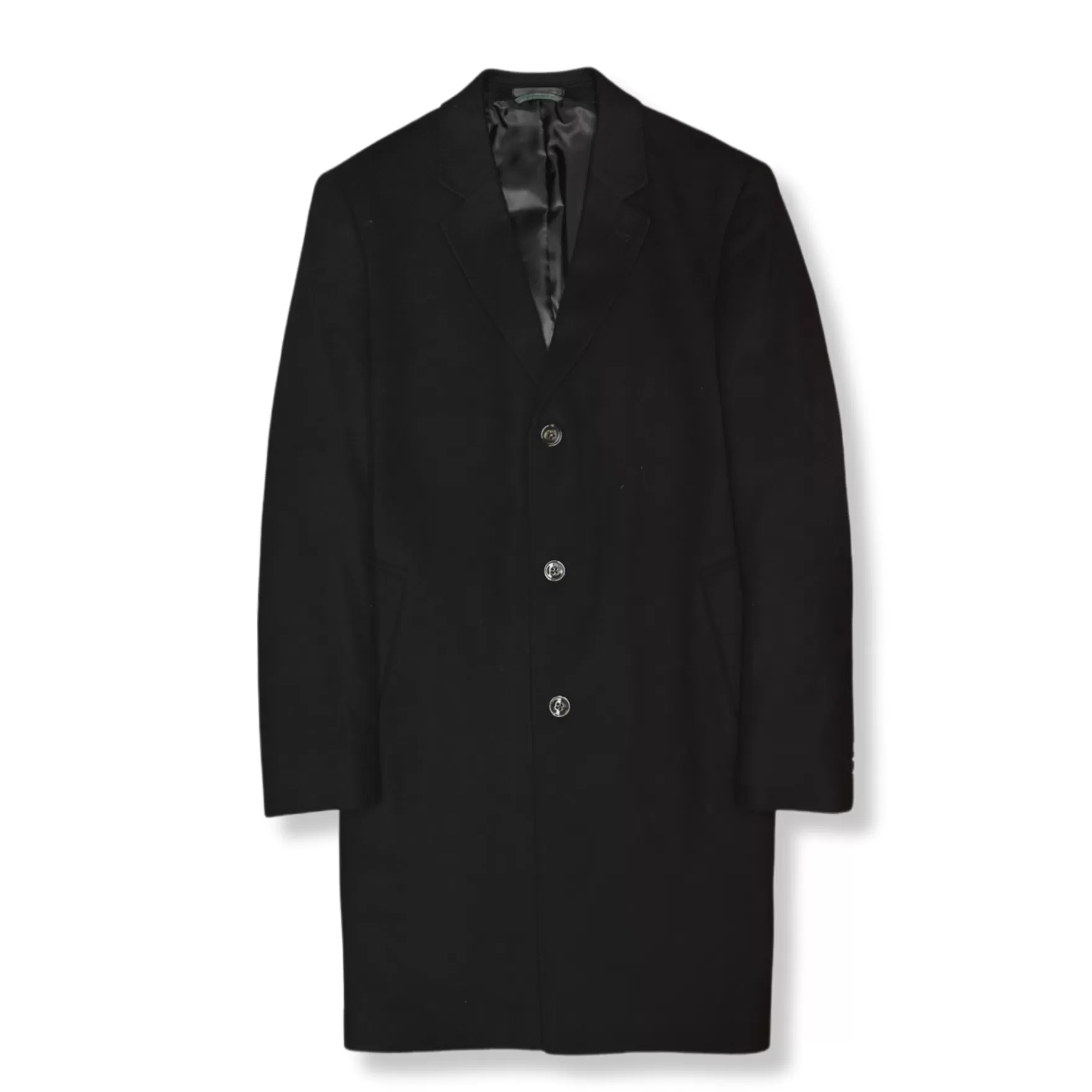 New Edition Fashion Coats & Outerwear-Luther Top Coat Black