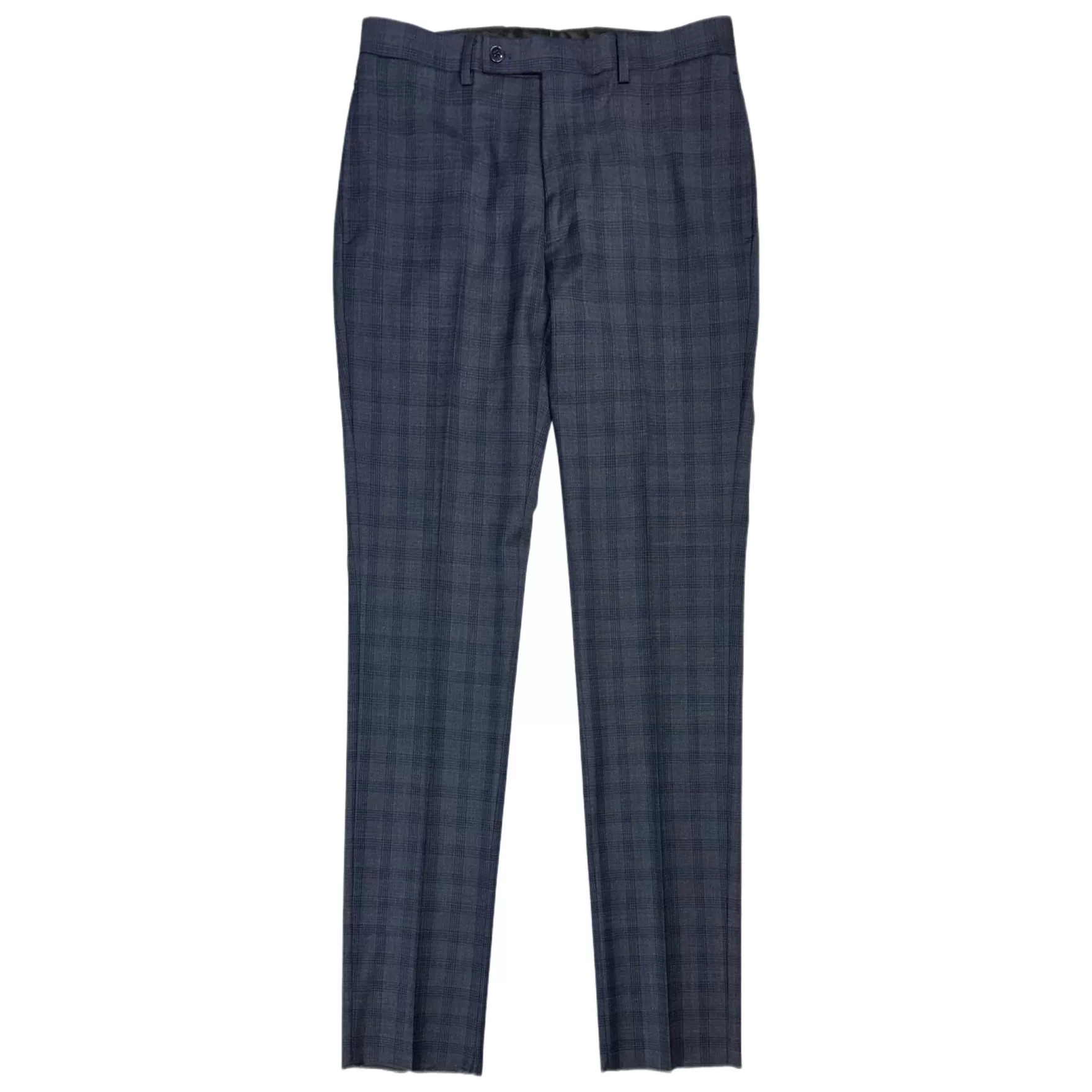 New Edition Fashion Suits-Mabry Plaid Suit Navy