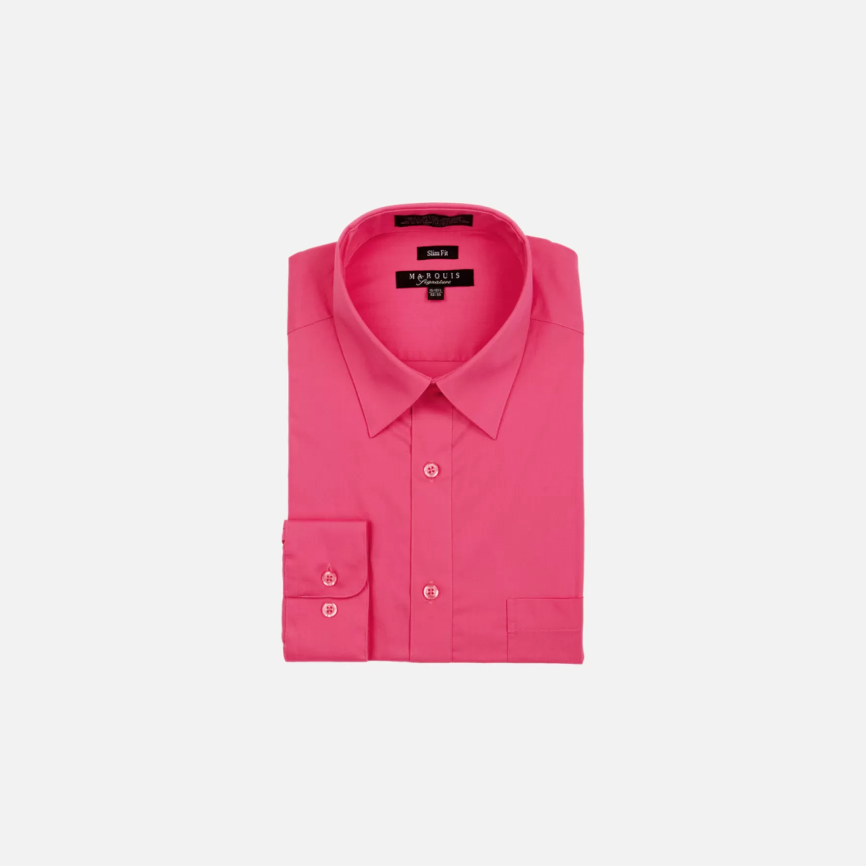 New Edition Fashion Dress Shirts-Maddox Slim Fit Dress Shirt Pink