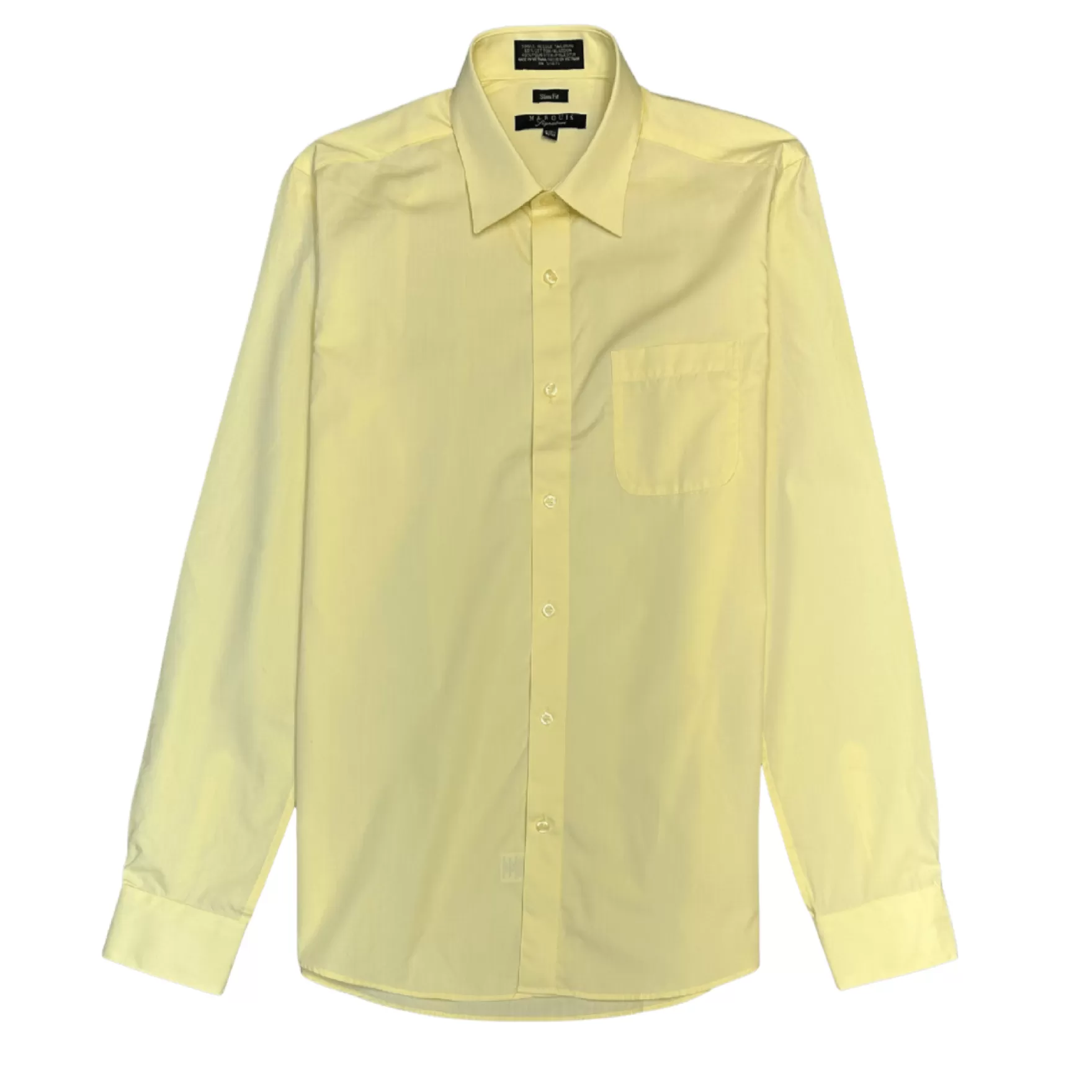 New Edition Fashion Dress Shirts-Maddox Slim Fit Dress Shirt Banana