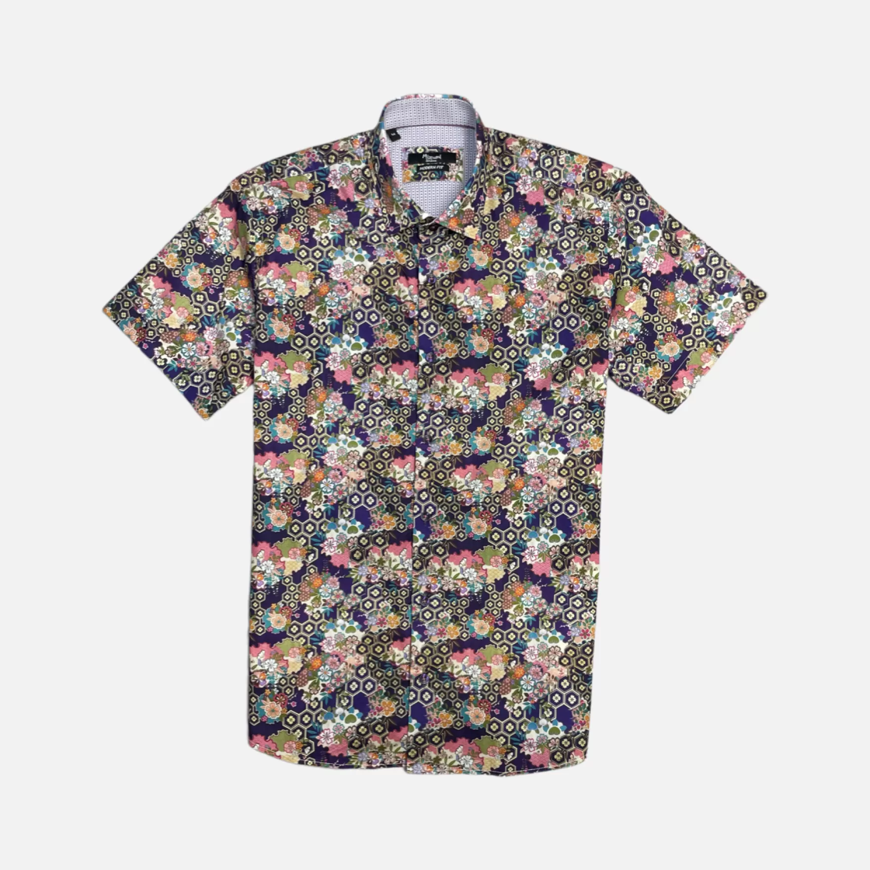 New Edition Fashion Button Downs-Minoru Short Sleeve Shirt Multi