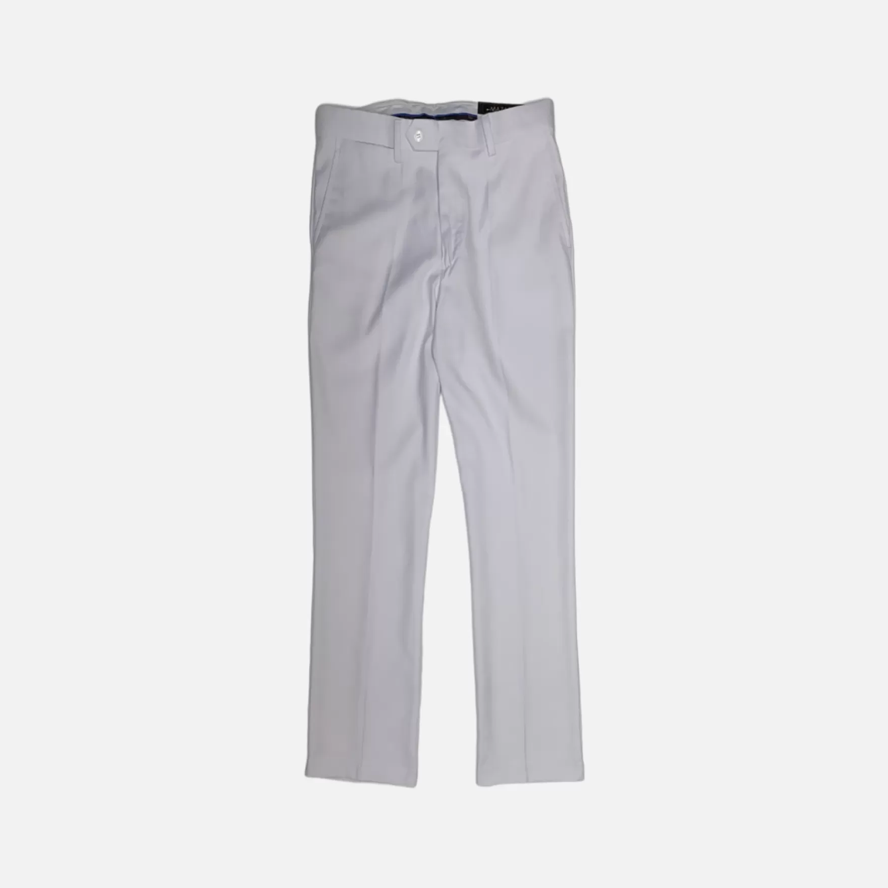 New Edition Fashion Dress Pants | Pants-Mister Solid Dress Pants White