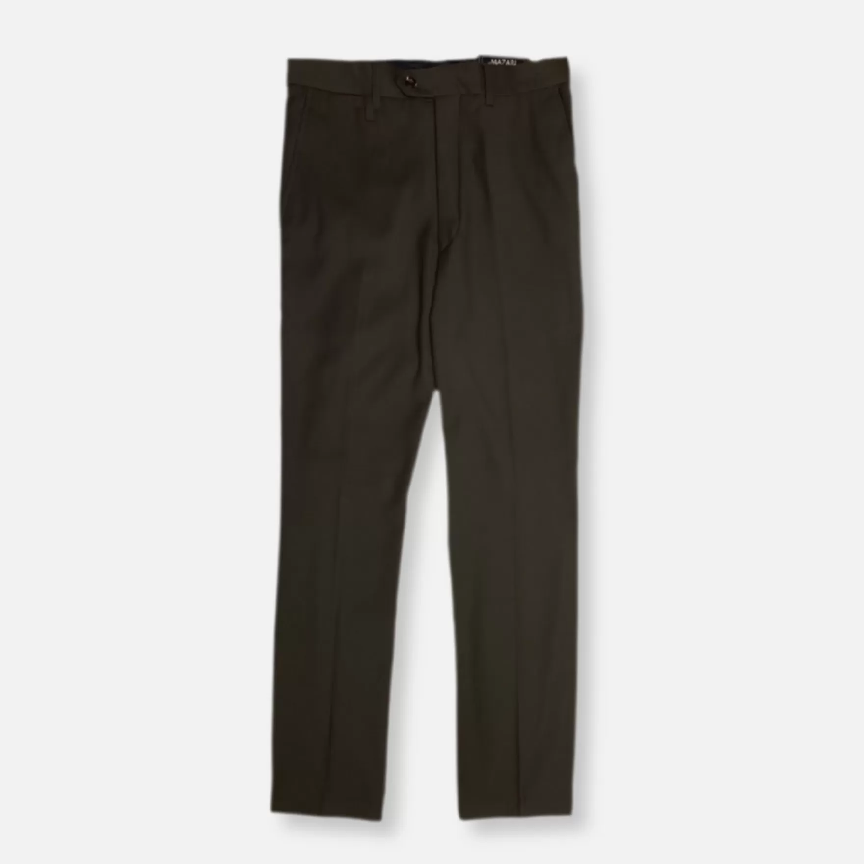 New Edition Fashion Pants-Mister Solid Dress Pants Brown