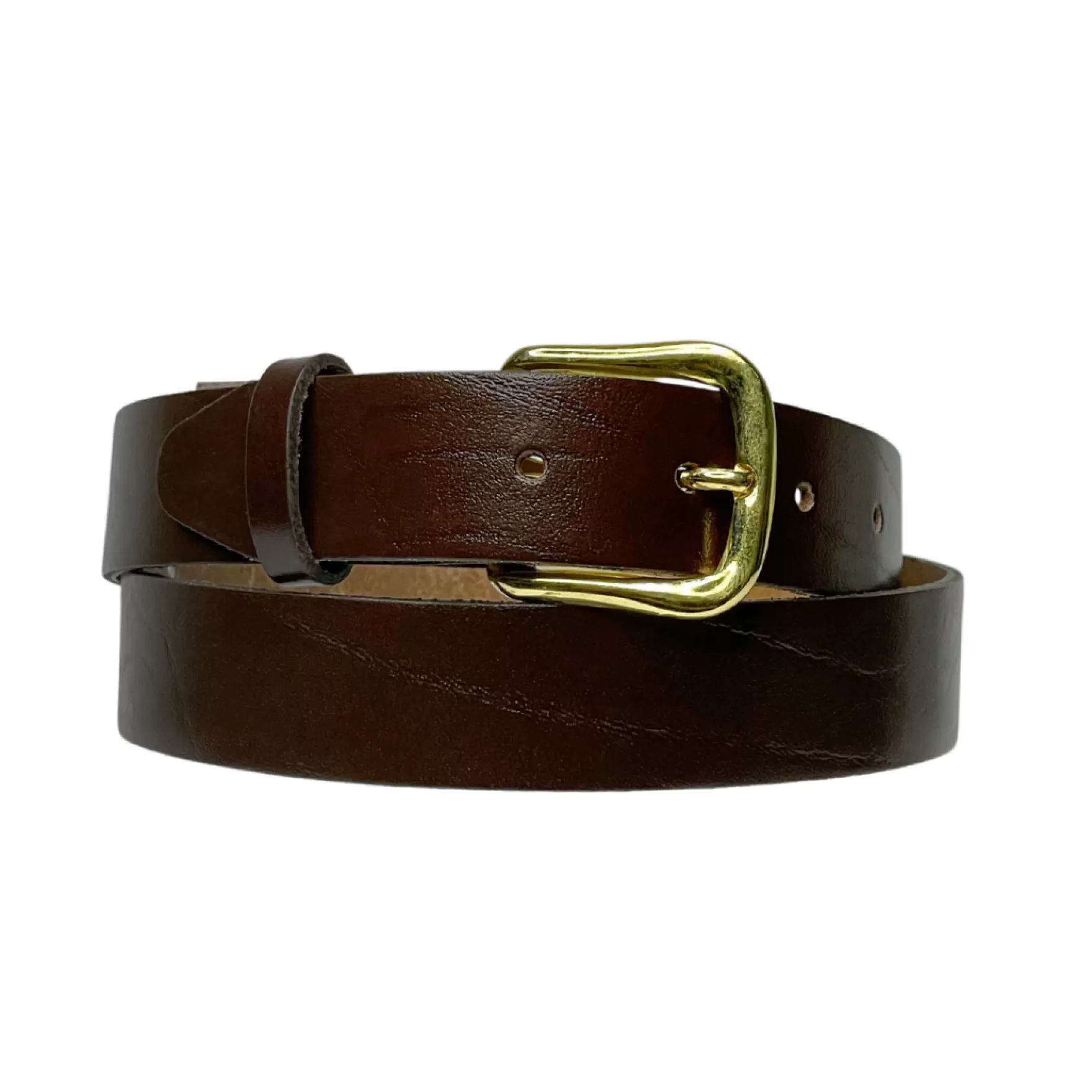 New Edition Fashion Belts-Nampa Classic Leather Belt Brown