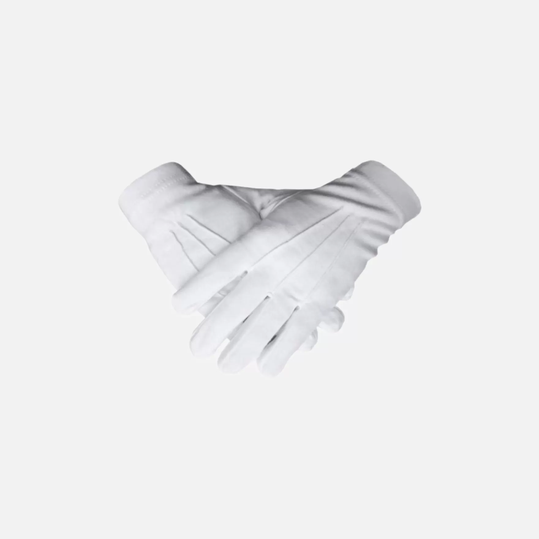 New Edition Fashion Gloves-Nichelino White Formal Gloves Small