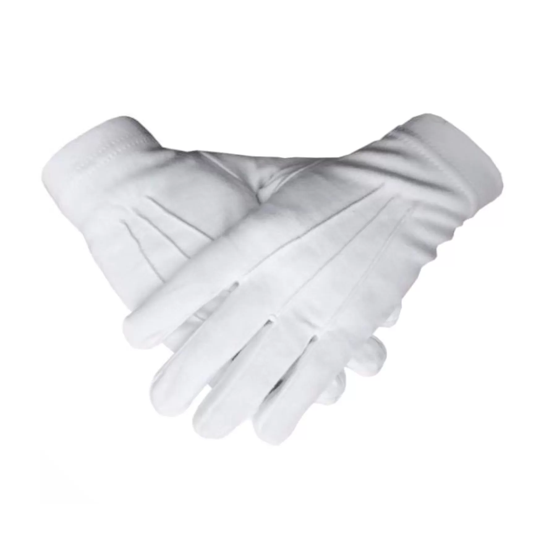 New Edition Fashion Gloves-Nichelino White Formal Gloves Small