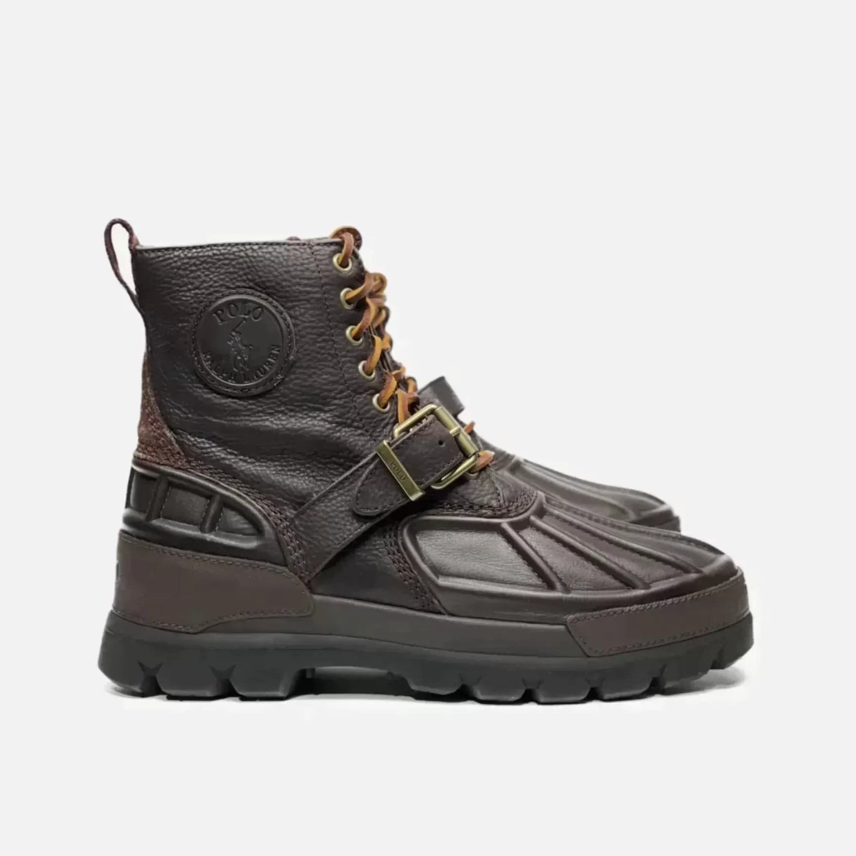 New Edition Fashion Boots | Casual Shoes-Oslopes High Polo Boots Dark Brown