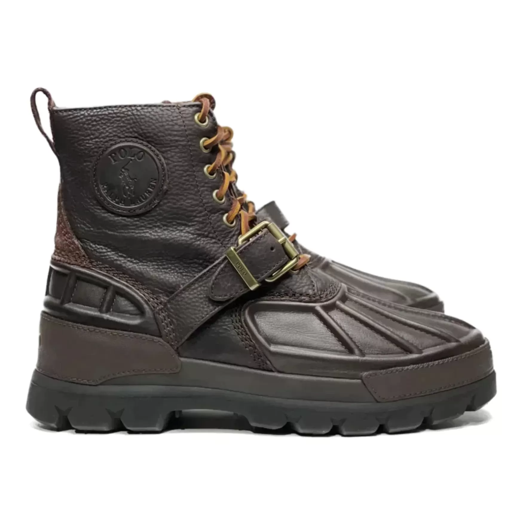 New Edition Fashion Boots | Casual Shoes-Oslopes High Polo Boots Dark Brown